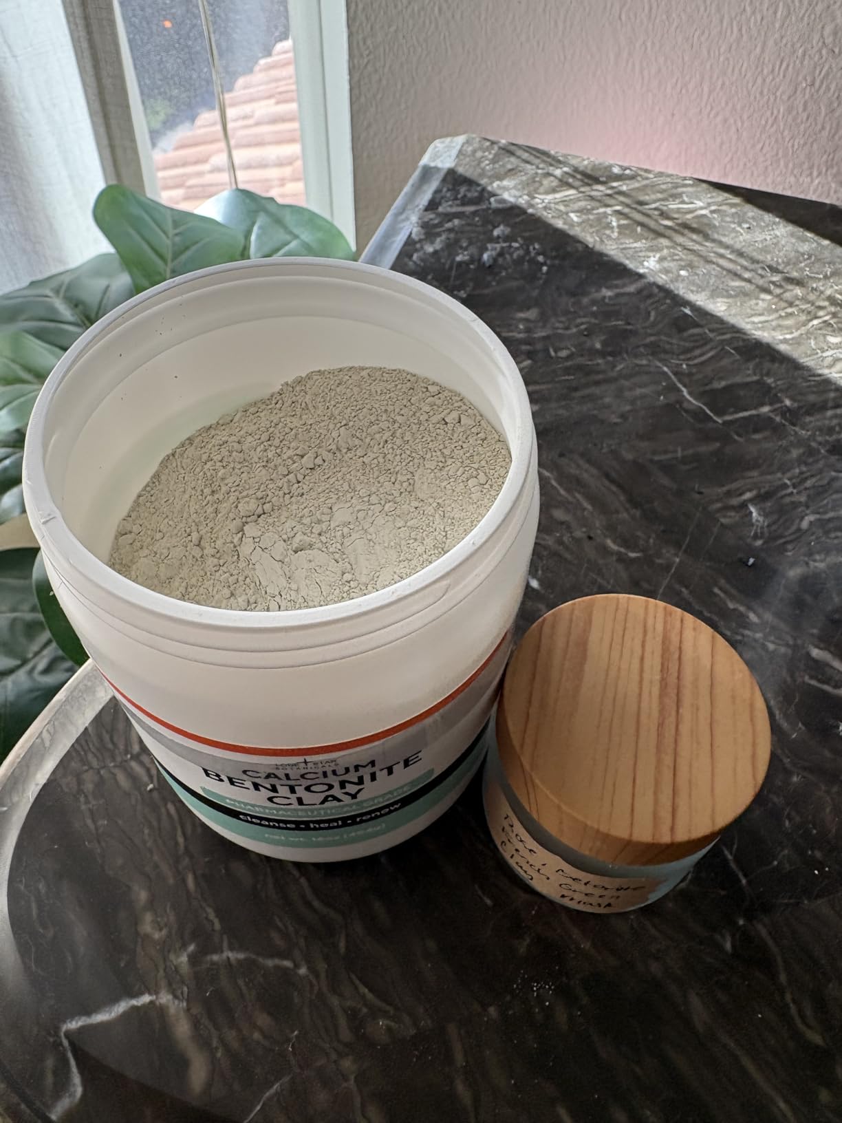 Calcium Bentonite Clay Healing Powder - Pure Pharmaceutical - Face, Body & Hair Detox Mask, Natural Mud Masks, Deep Pore Cleansing for Health & Beauty customer photo 1