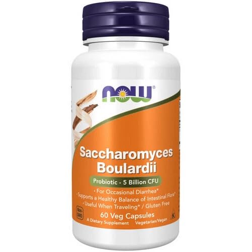 NOW Foods Supplements, Saccharomyces Boulardii, 5 Billion CFU Probiotic, 120 Veg Capsules customer photo 1
