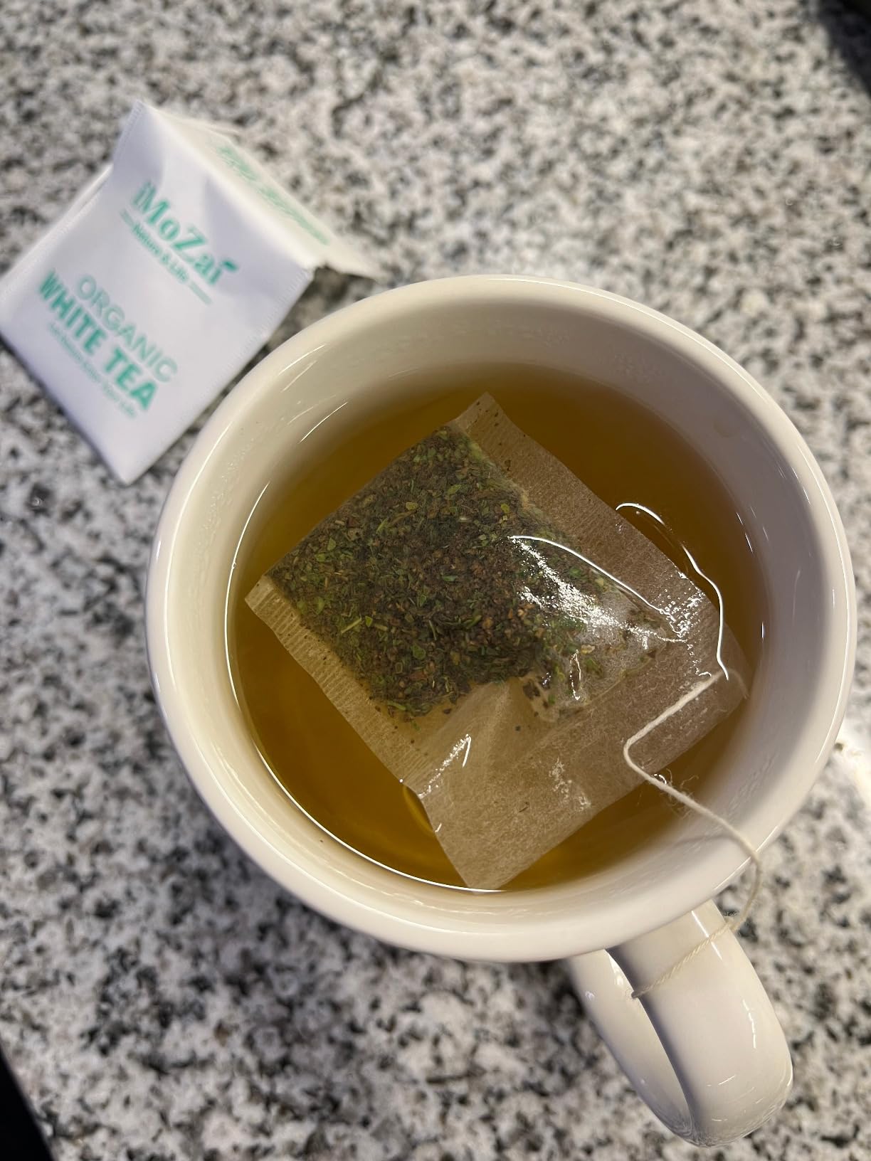 Imozai Organic White Tea Bags 100 Count Individually Wrapped customer photo 2