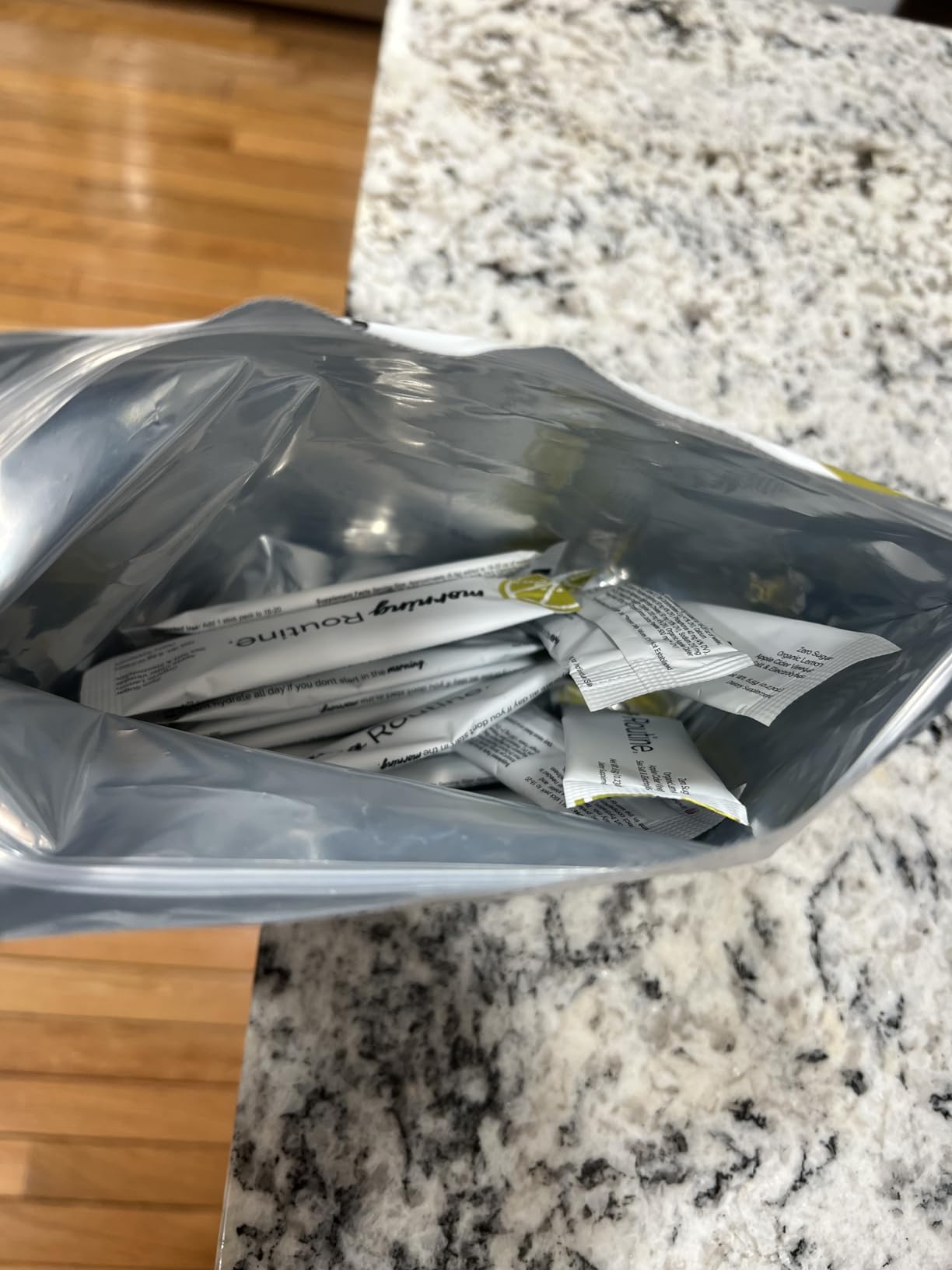 ROUTINE Morning Daily Hydration | Electrolyte Powder Packets | Lemon, Apple Cider Vinegar & Sea Salt Drink Mix | Sugar-Free, Keto & Paleo-Friendly | 3rd-Party Tested Electrolyte Drink Mix, 30 Sticks customer photo 1