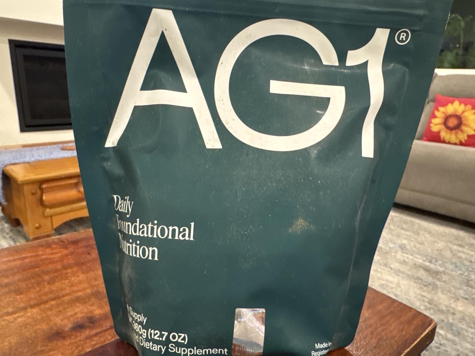 AG1 Greens Powder Supplement | Improve Gut Health | Multivitamin, Probiotic, Gluten Free, Vegan and Keto Friendly | Shaker & Scoop Included | 75 Vitamins (Athletic Greens), Classic Formula customer photo 2