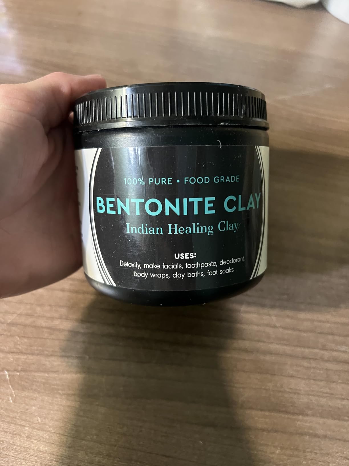 Food Grade Sodium Bentonite Clay - Powder - 1 Pound customer photo 2