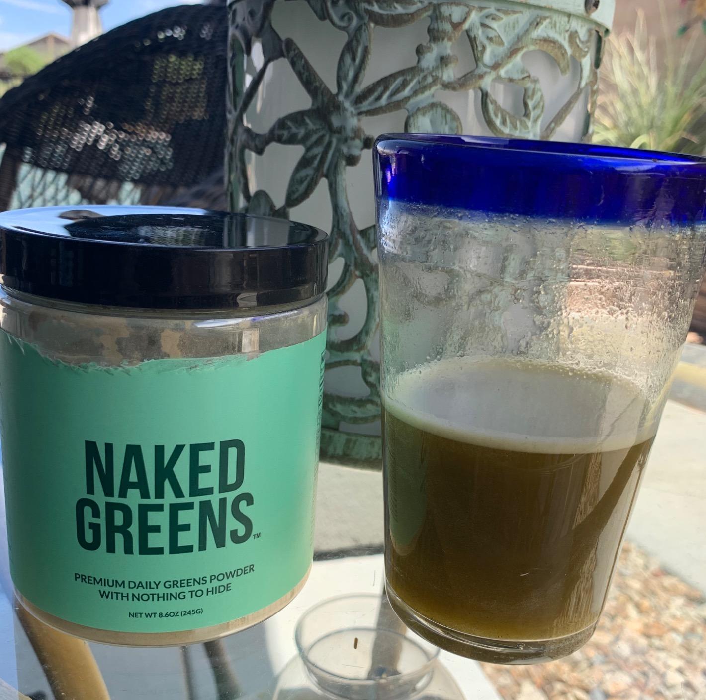 NAKED Super Greens Powder Organic Greens Supplement - Only 10 Premium Ingredients - Vegan, Non-GMO, Prebiotic and Probiotic - 35 Servings customer photo 2