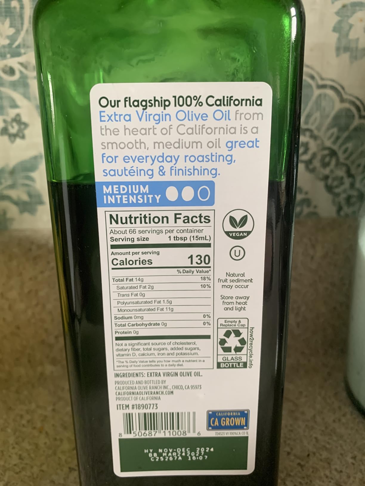 California Olive Ranch, California Collection, Olive Oil (1L (Pack of 1)) customer photo 2