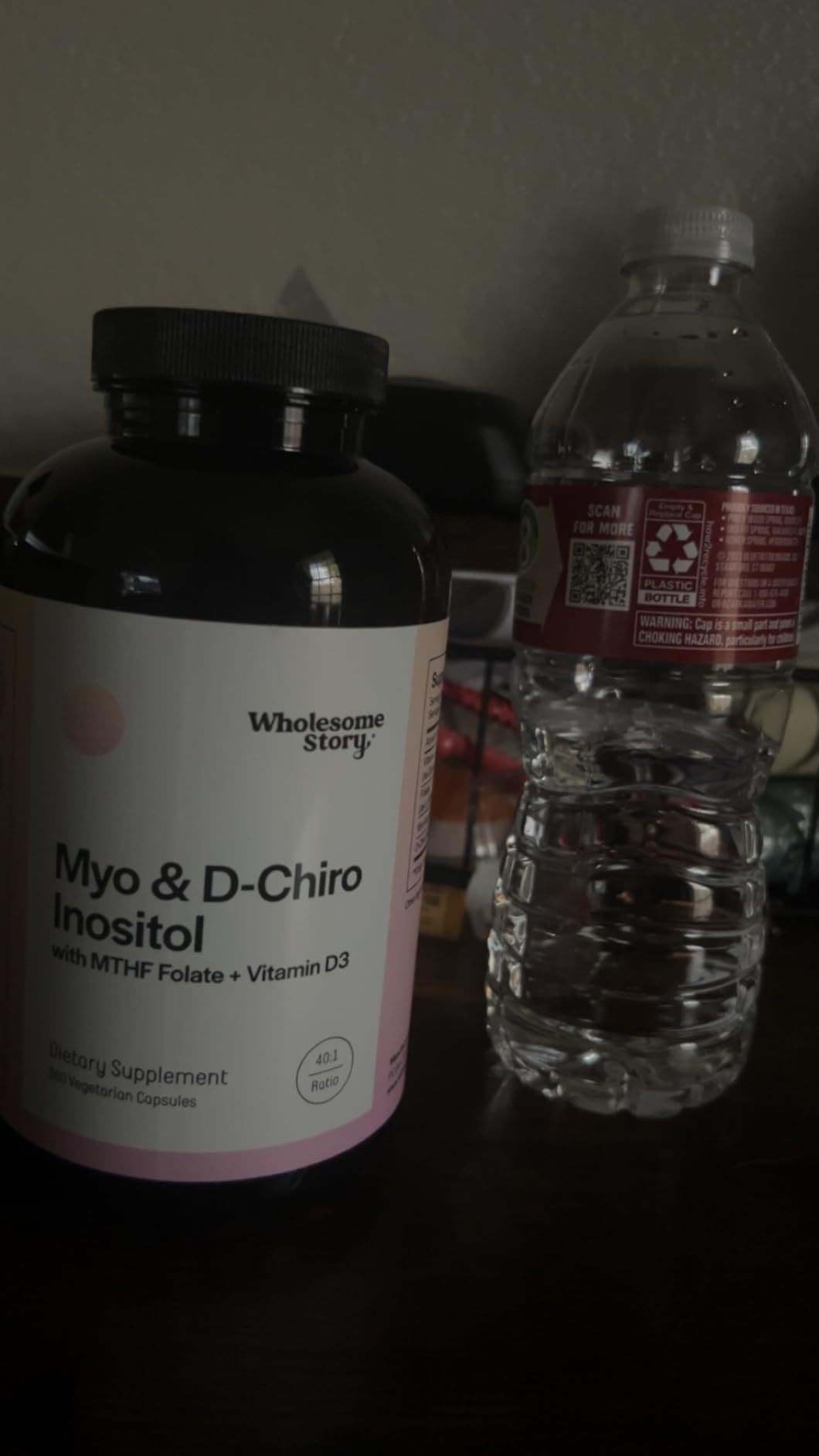 Myo-Inositol & D-Chiro Inositol Capsules with MTHF, Folate, Vitamin D| Support for Ovarian Function, Hormone Balance, & Homocysteine Levels | Fertility Supplements for Women | 40:1 Ratio customer photo 2