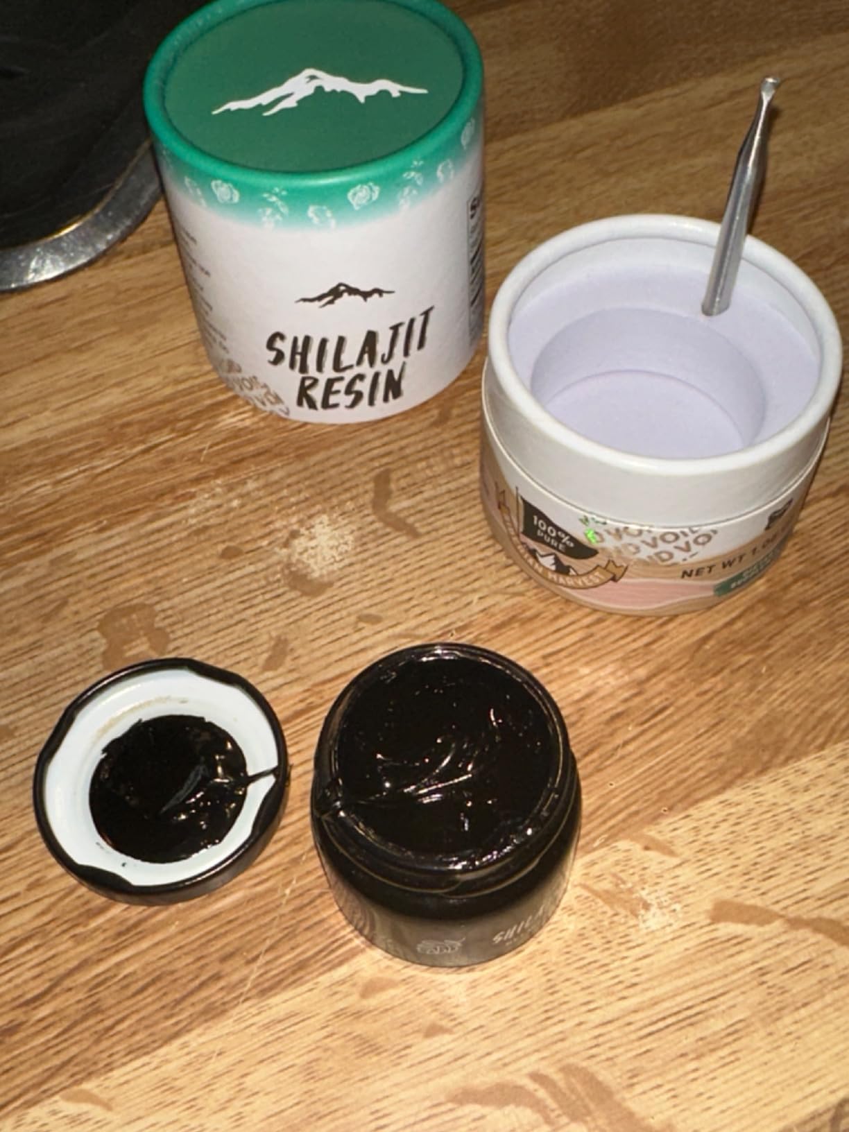 Pure Himalayan Shilajit | 100% Pure Natural Shilajit Grade A Max Potency 85+ Trace Minerals & Fulvic Acid | 3rd Party US Lab Tested | Resin | 30g customer photo 1