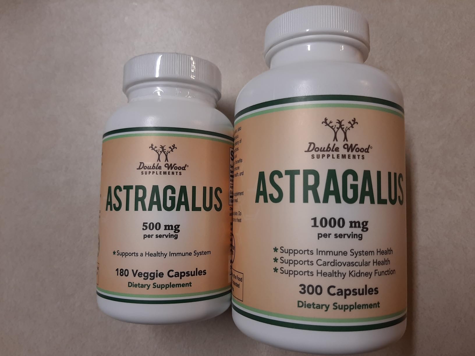 Double Wood Supplements Immune Boosting Astragalus 500mg 180 Capsules - Rich in Flavonoids and Polysaccharides - Non-GMO, Gluten Free, Third Party Tested customer photo 2