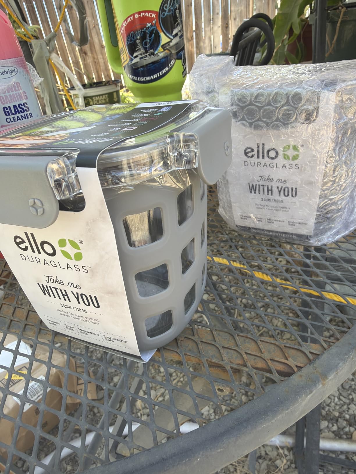 Ello DuraGlass Food Storage Glass Lunch Bowl Container - Meal Prep Container with Silicone Sleeve and Airtight Lid, 5 Cup, Teal customer photo 1