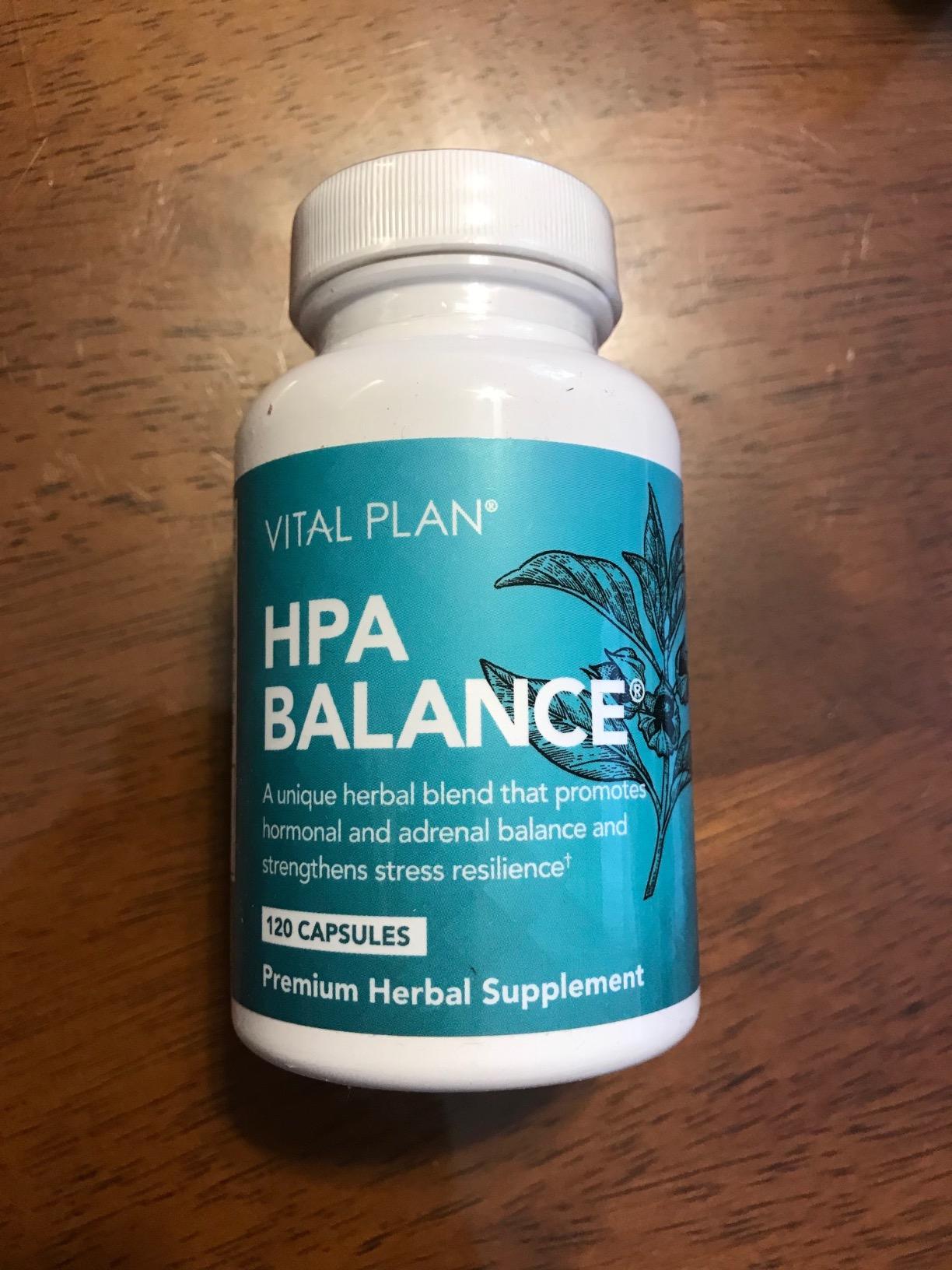 Vital Plan HPA Balance Adrenal Supplement by Dr. Bill Rawls - Adrenal, Mood & Hormone Support for Women & Men w/Sensoril Ashwagandha, Relora & L-Theanine customer photo 2