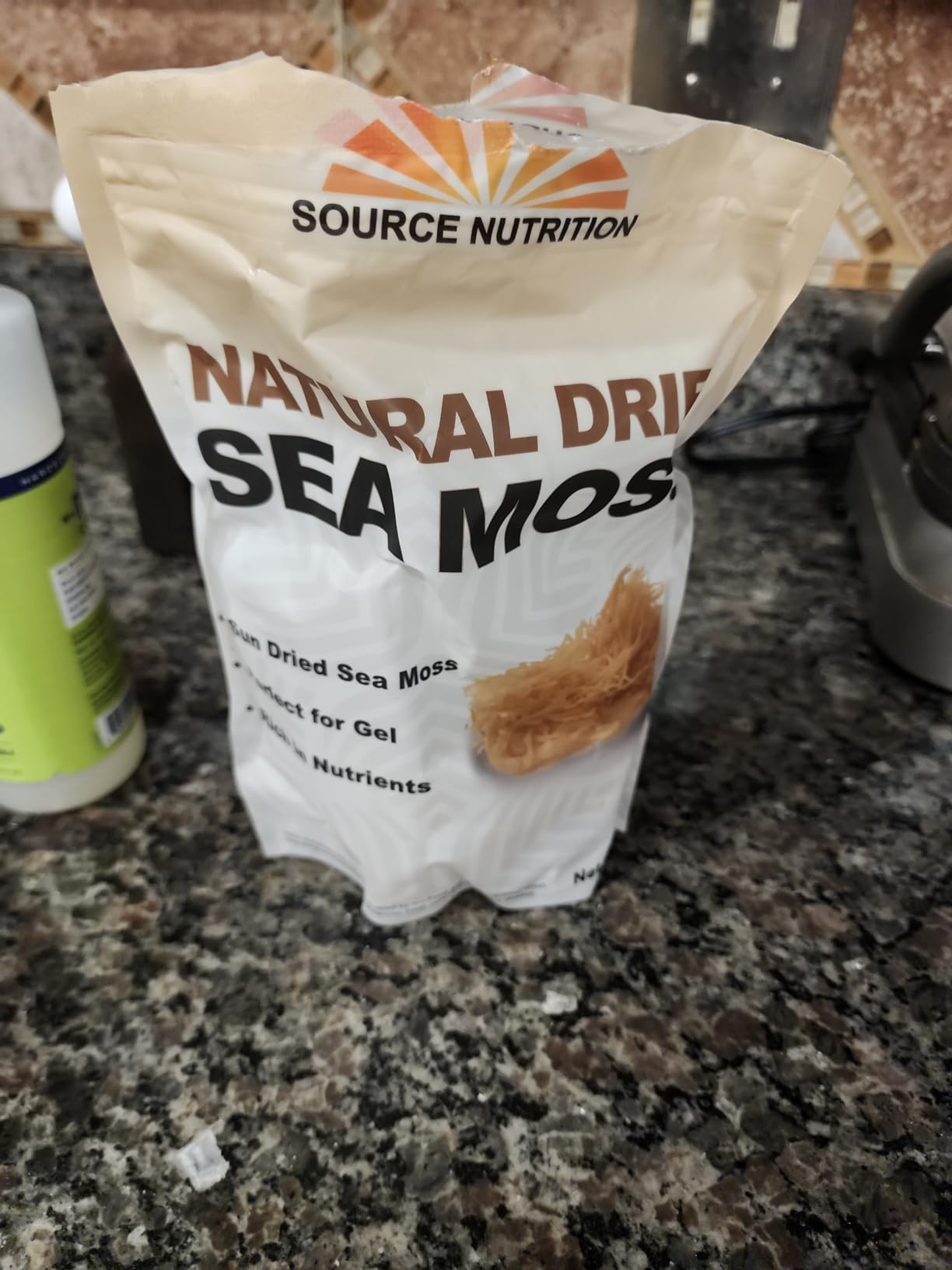 1 lb Wild Crafted Raw Sea Moss - Perfect for Gel & Smoothies, Clean Ocean Harvest, Hand Picked & Sun Dried - Bulk Irish Moss Superfood customer photo 1