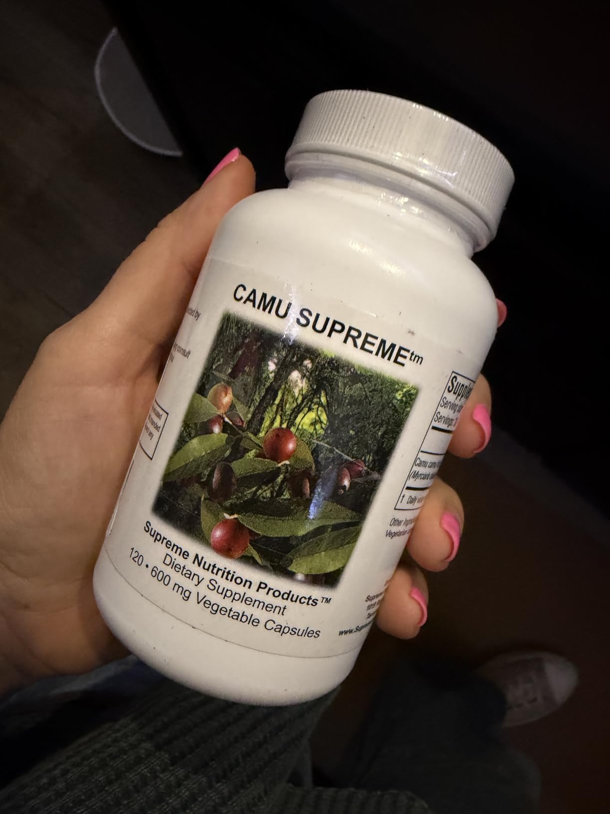 Supreme Nutrition Camu Supreme, 120 Pure Camu Camu Fruit Vegetarian Capsules customer photo 1