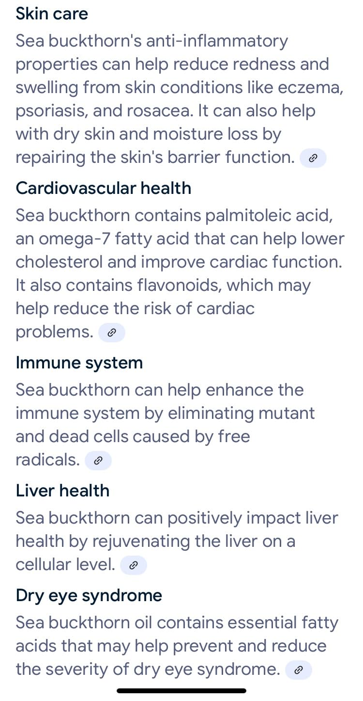 Carlyle Sea Buckthorn Oil Capsules | 200 Softgels | Non-GMO, Gluten Free | Sea Buckthorn Berry Oil Supplement customer photo 1