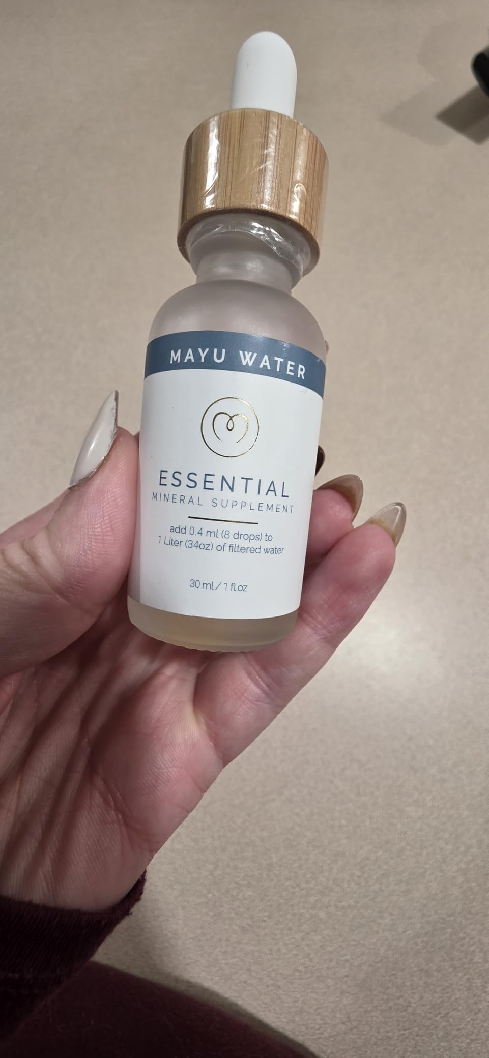 MAYU Trace Mineral Drops - 1 Bottle - 80+ Full-Spectrum Ionic Minerals for Water - Great-Tasting Mineral Supplement for Hydration - Magnesium, Potassium & Zinc - No Additives - 30 Servings customer photo 1