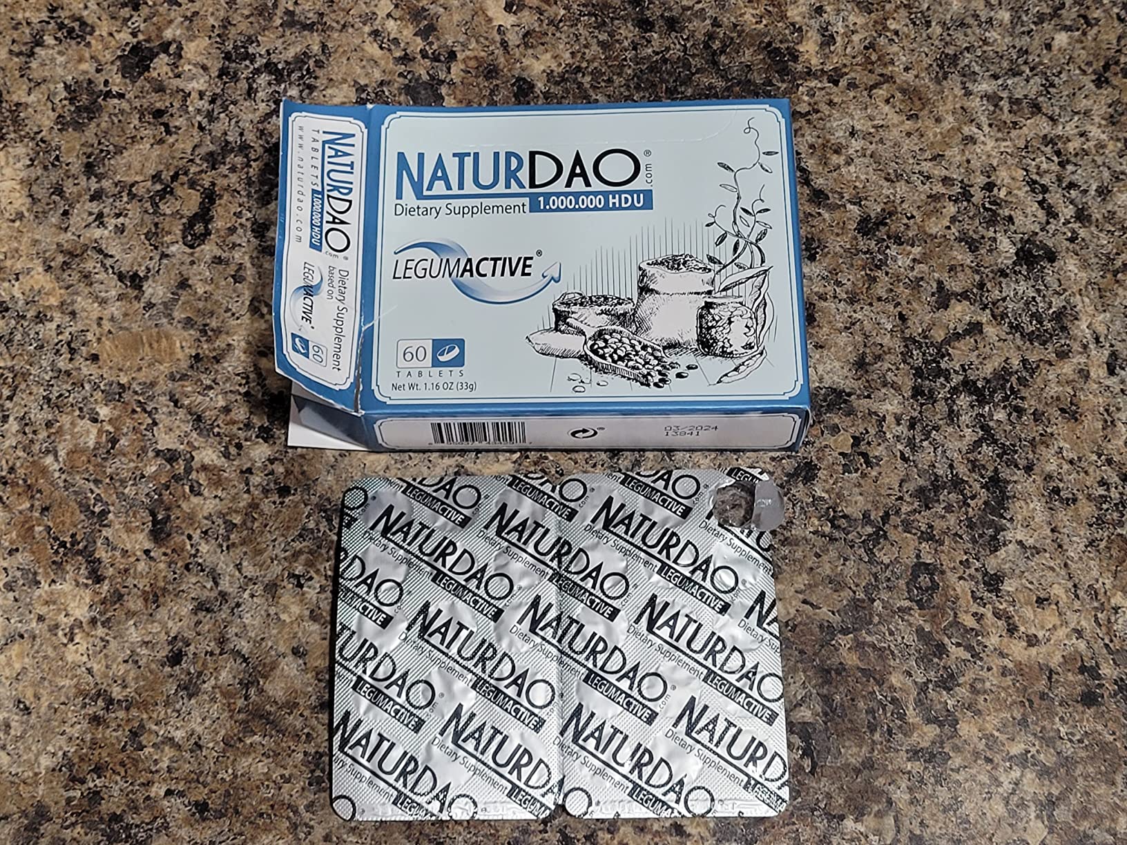 NATURDAO DAO enzyme 1,000,000 HDU per tablet - DAO Enzyme Supplement - Histamine Block - Diamine Oxidase - Food Intolerance - 60 Extended Release Tablets customer photo 1