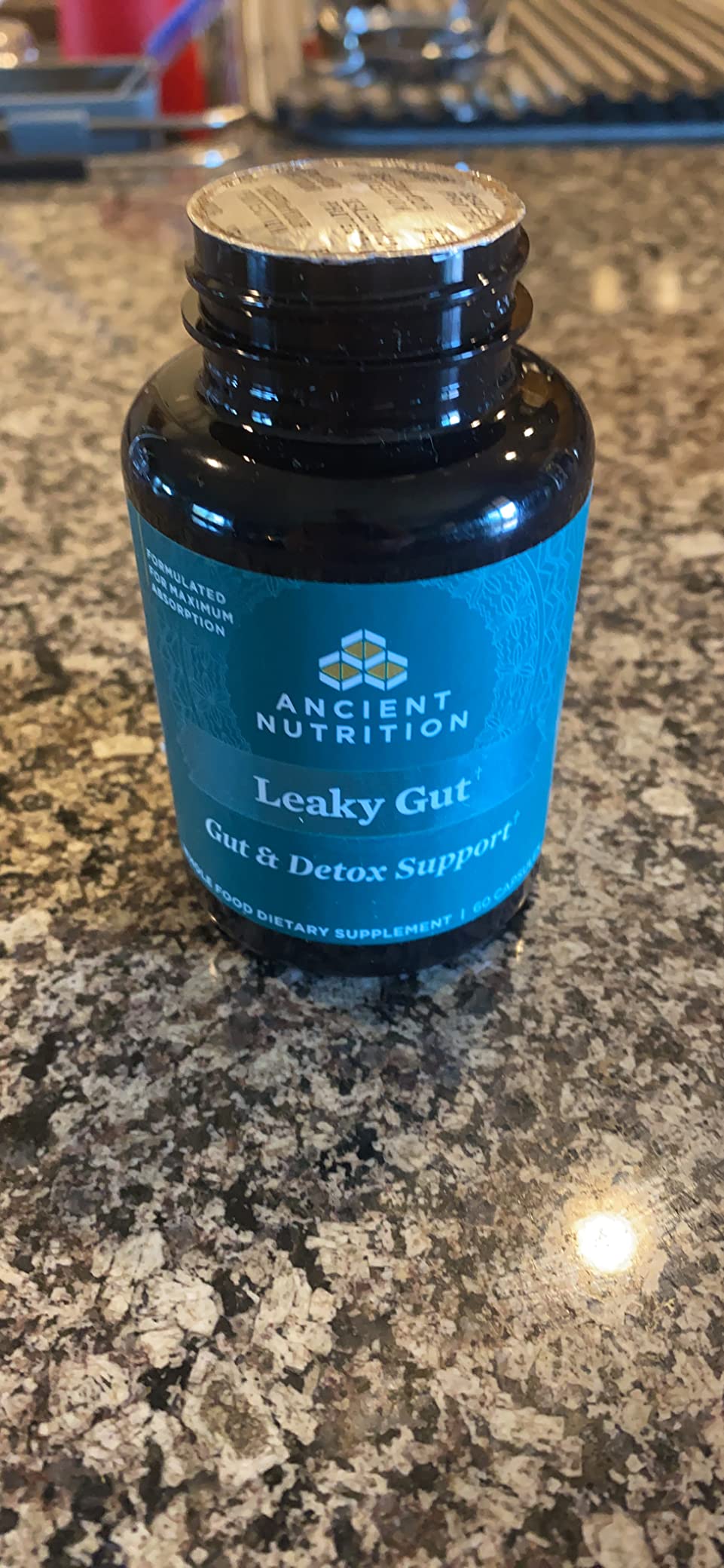 Ancient Nutrition Gut Health Supplement Leaky Gut Capsules, 60ct Formulated with Licorice Root, Astragalus, Marshmallow, and L-Glutamine, Gluten Free, Paleo and Keto Friendly customer photo 2