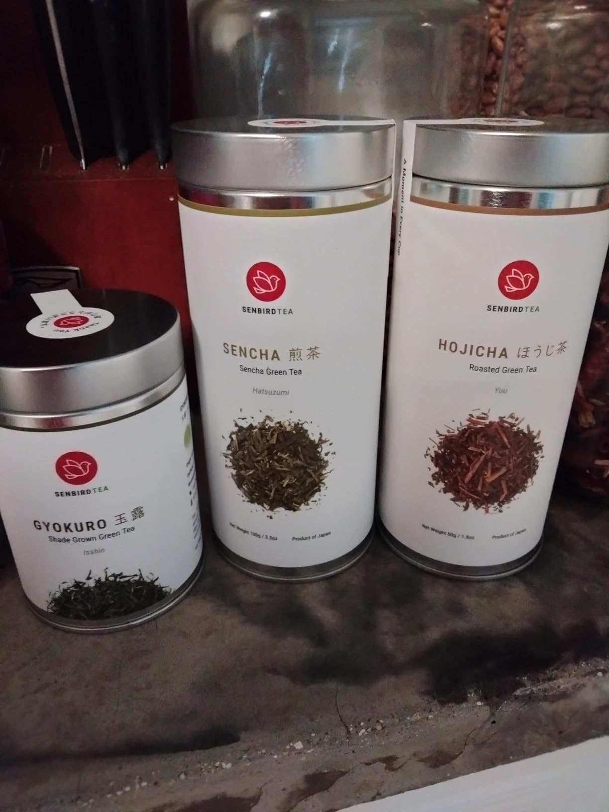 Senbird Premium Gyokuro - Japanese Shade Grown Green Tea - From Kyoto Japan - Imperial Loose Leaf Green Tea In Airtight Tea Tin (1.76oz/50g) (Isshin) customer photo 1