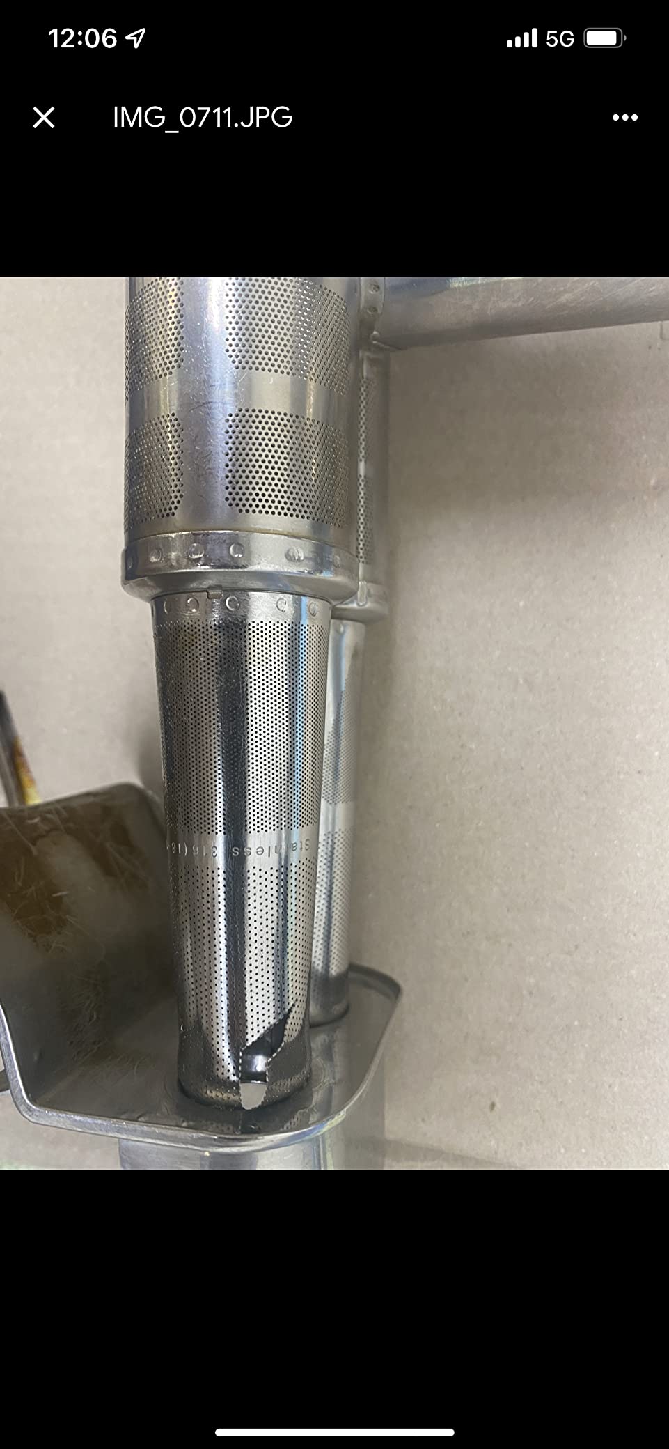 Angel AG-8500 Stainless Steel Premium Cold Press Slow Juicing Machine, SUS-316 Surgical Grade, Anti-Jamming Auto-Reverse Function, 3HP, 82RPM customer photo 1