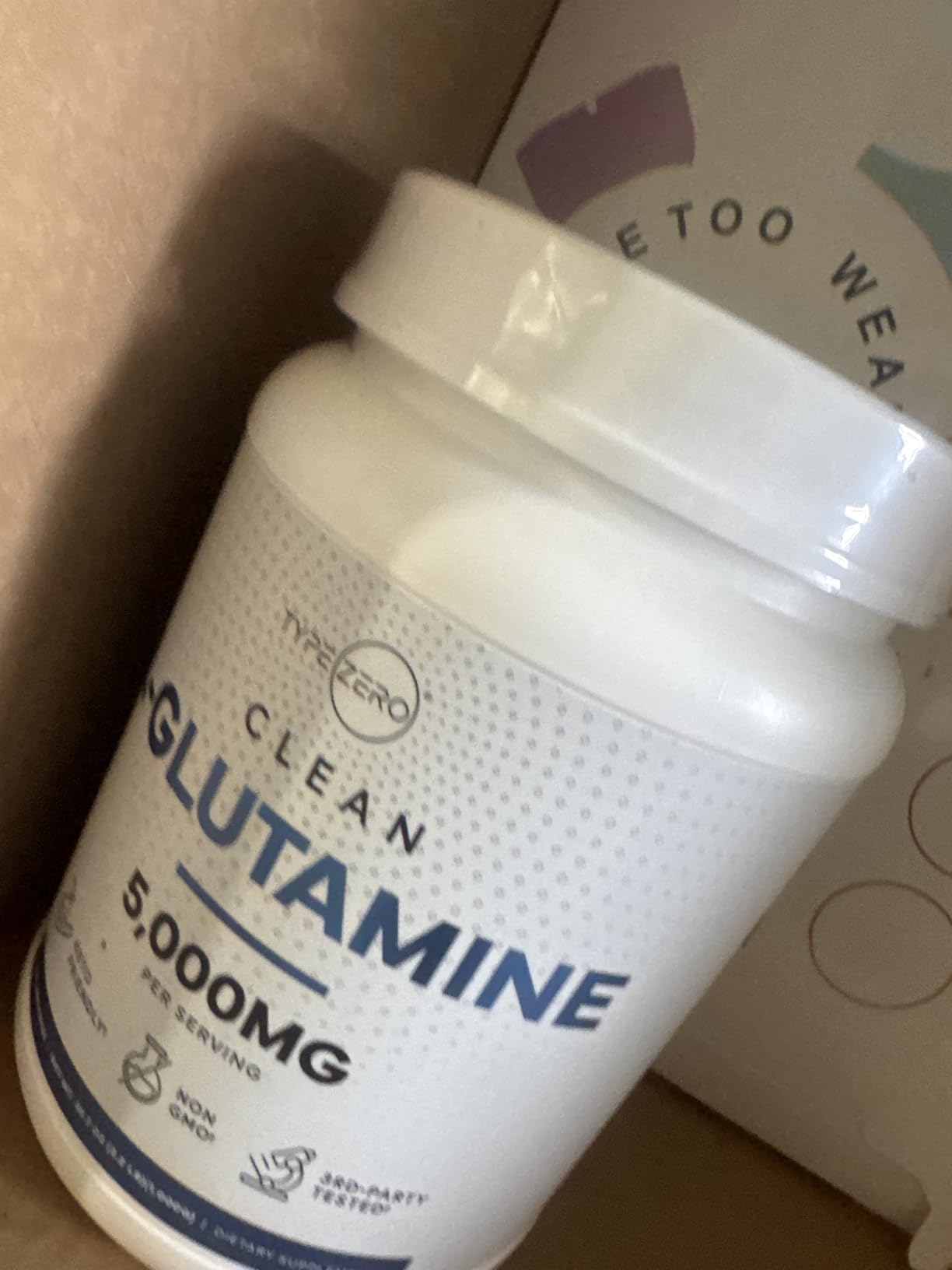 Type Zero L Glutamine Powder, 200 Servings of 5000mg - 6 Month Supply, for Gut Health, Gastrointestinal Lining Support & Recovery for Women/Men - Vegan, Gluten Free, No Fillers, Unflavored customer photo 1