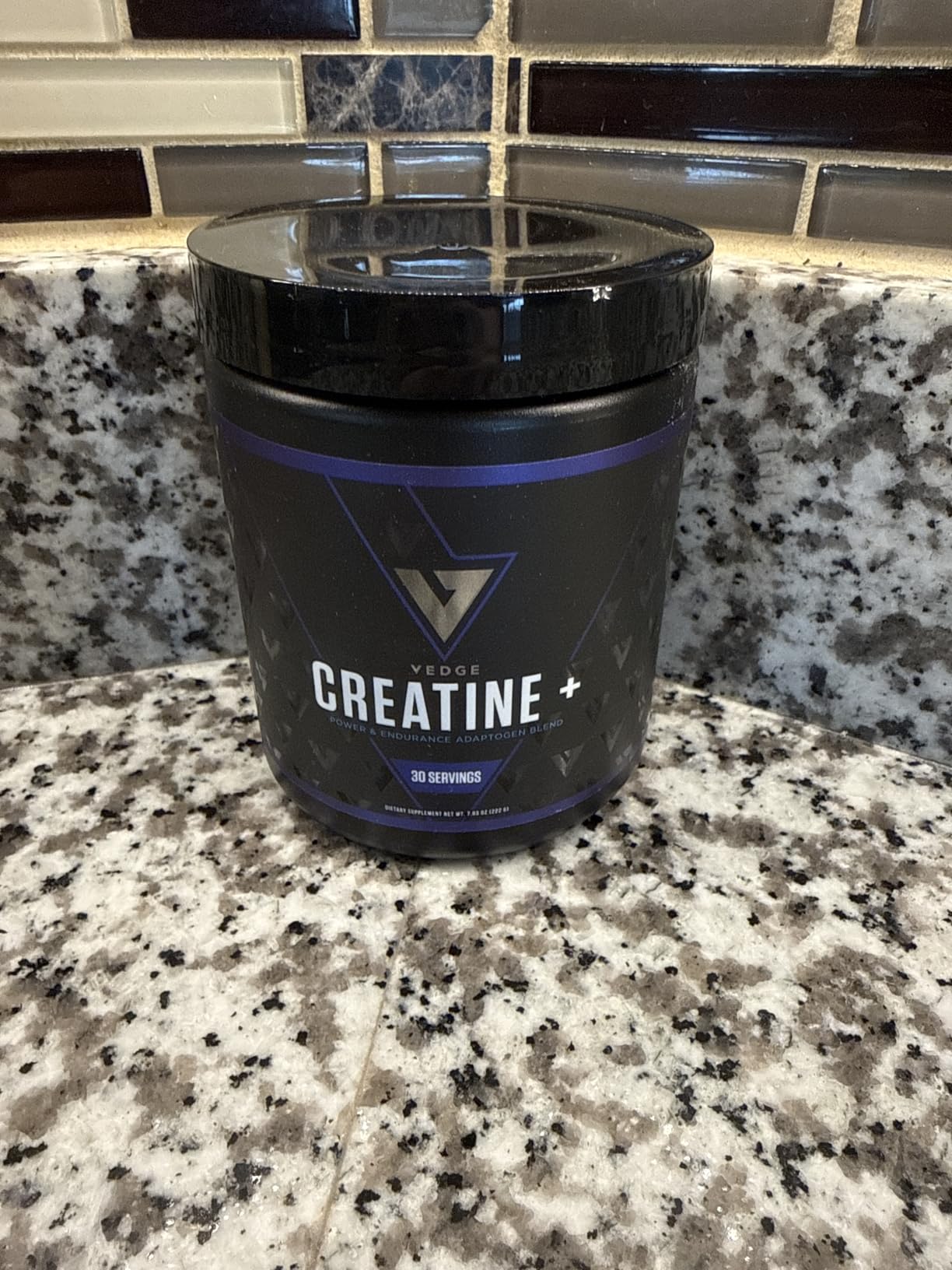 VEDGE Nutrition Creatine + | Vegan Plant-Based Creatine Monohydrate Powder | Energy, Performance & Function | Ergogenic Aids for Athletes | Unflavored, 30 Servings customer photo 2
