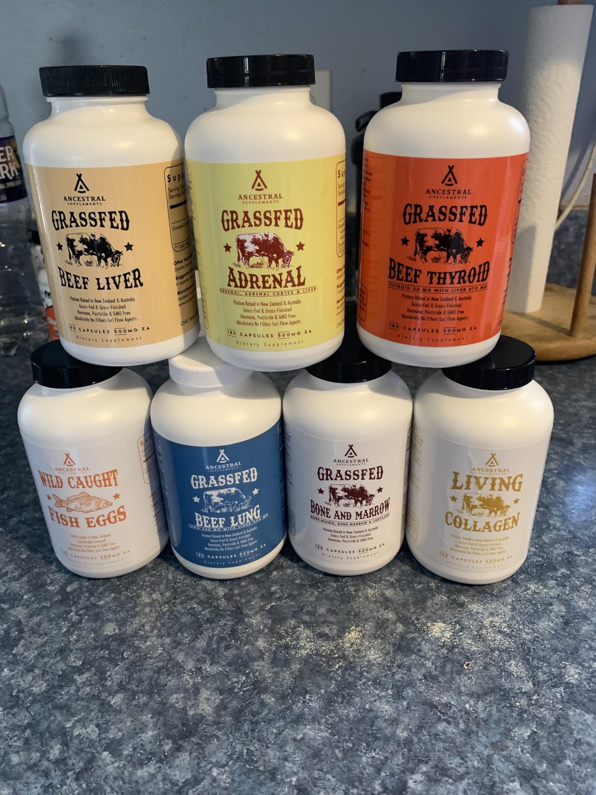Ancestral Supplements Minerals & Electrolytes with Magnesium, Potassium, Sodium, Supports Optimal Hydration, Immune Health, Athletic Performance, Digestion, and Remineralization, 180 Capsules customer photo 1