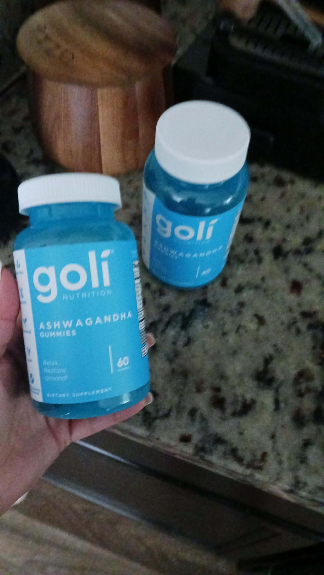 Goli Ashwagandha & Vitamin D Gummy - 60 Count - Mixed Berry, KSM-66, Vegan, Plant Based, Non-GMO, Gluten-Free & Gelatin Free customer photo 2
