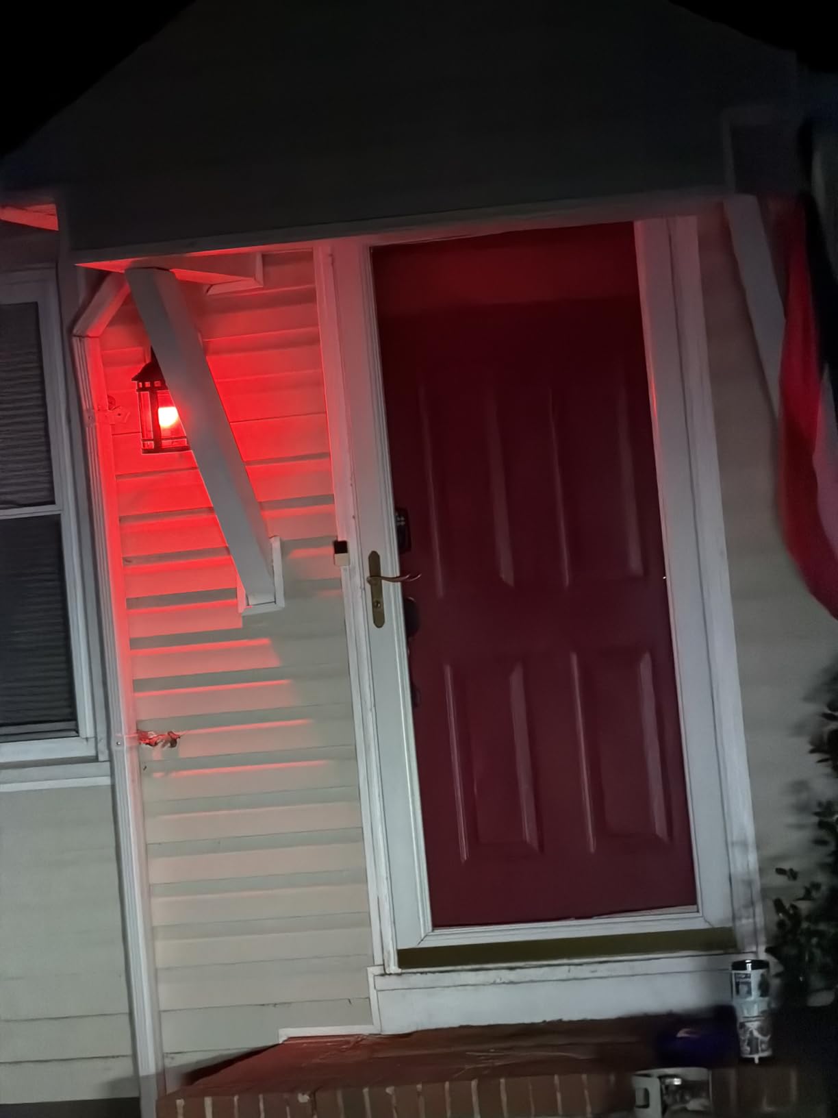 EvaStary LED Red Light Bulb 60W Equivalent, A19 LED E26 Base Red Color Light Bulbs, 9W Bulb for Halloween, Christmas Decoration, Party, Bars, Porch Lights, Holiday Mood Lighting, Pack of 2 customer photo 2