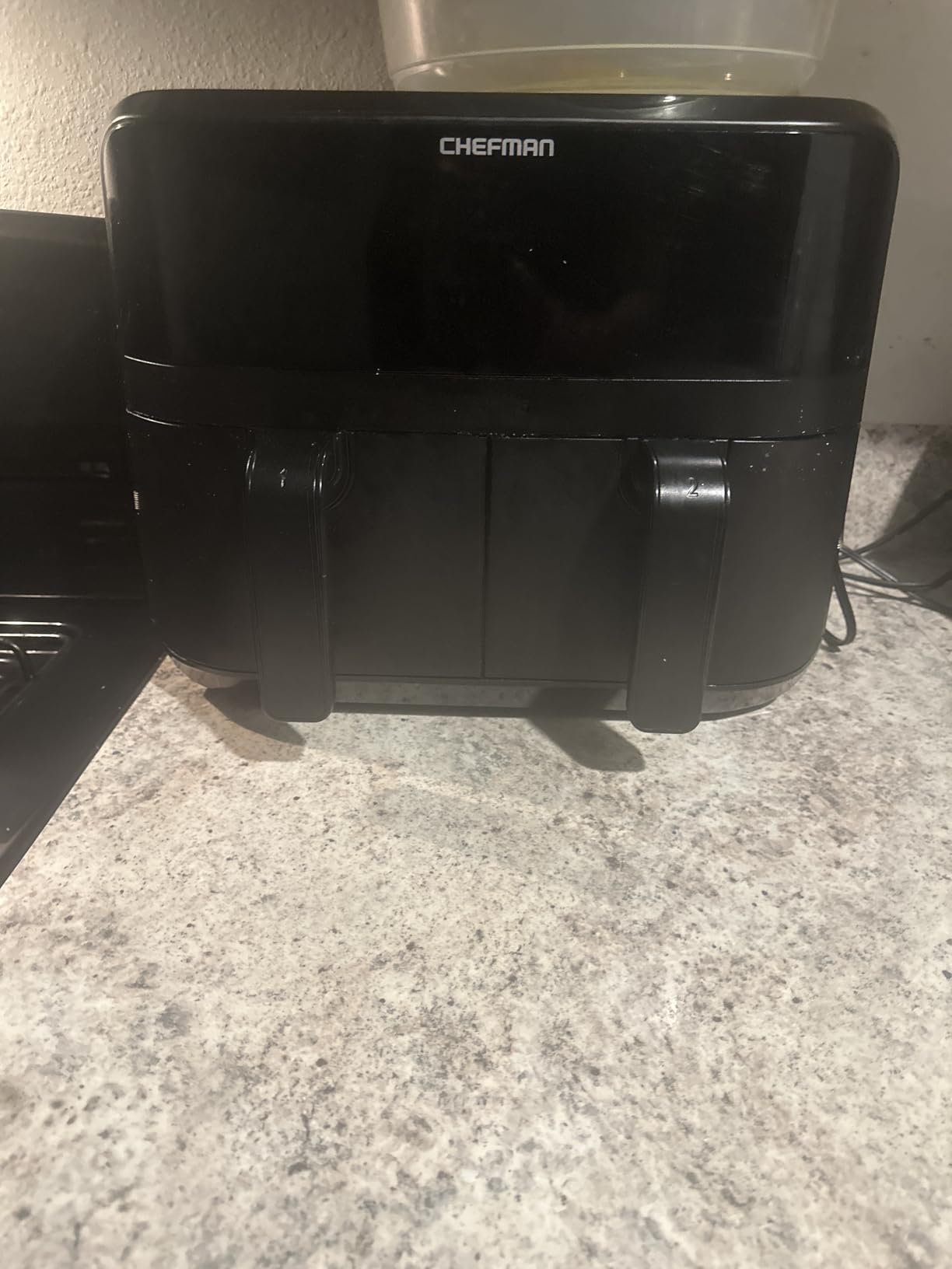 Chefman TurboFry Touch Dual Air Fryer, Double Basket Capacity, One-Touch Digital Controls And Shake Reminder For The Perfect Crispy And Low-Calorie Finish customer photo 1