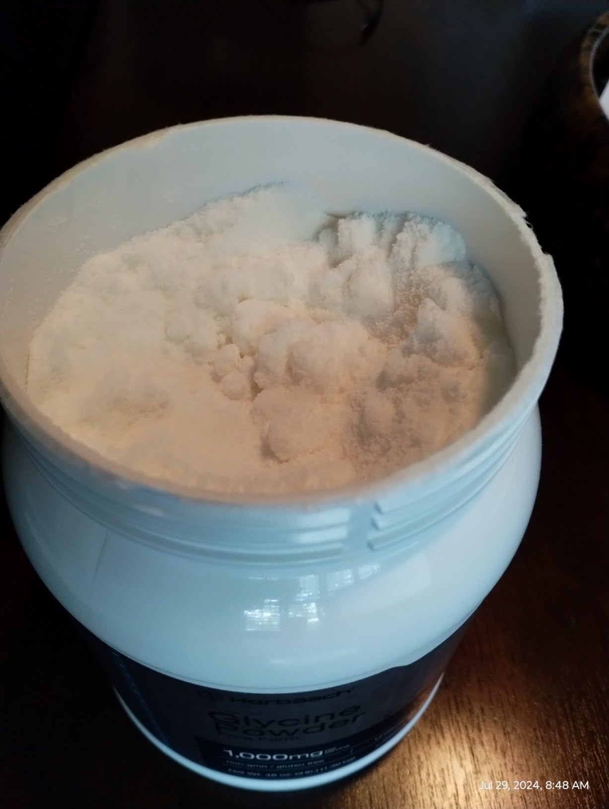 Horbäach Glycine Powder 3 lbs | Free Form Supplement | Unflavored Powder | Vegetarian, Non-GMO, Gluten Free customer photo 1