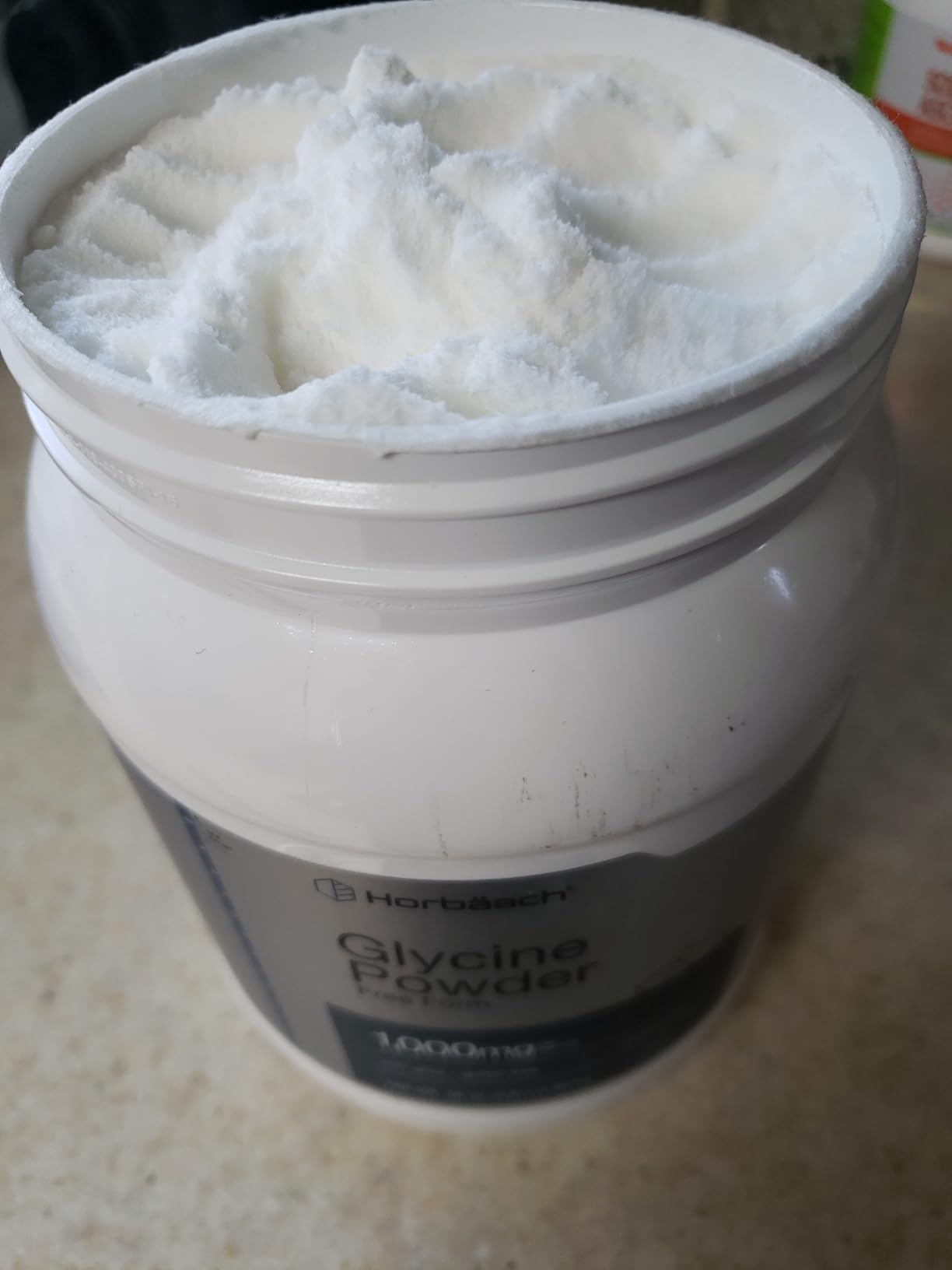 Horbäach Glycine Powder 3 lbs | Free Form Supplement | Unflavored Powder | Vegetarian, Non-GMO, Gluten Free customer photo 2