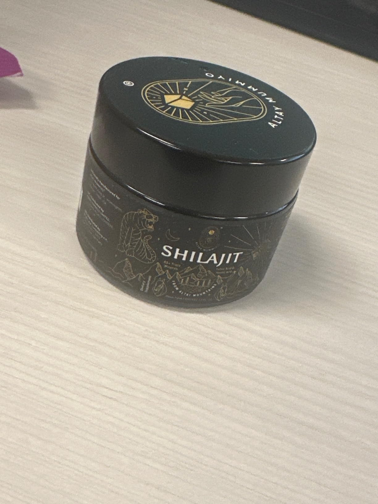 Shilajit Resin with Fulvic Acid & Trace Minerals, Original Siberian Pure Shilajit with 85+ Humic Acid Supplement Gel, Support Metabolism & Immune System - 100 Serving / 50g customer photo 2