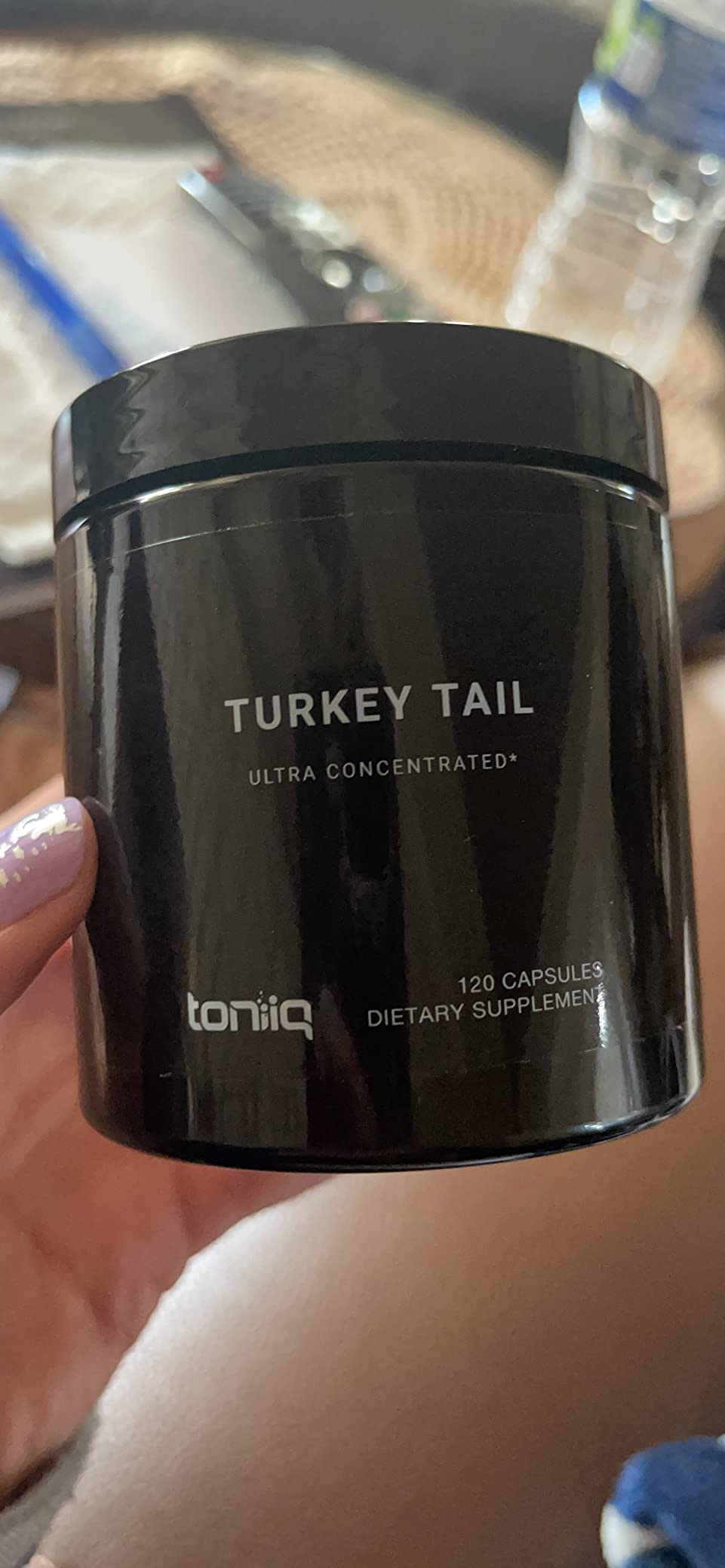 Toniiq Turkey Tail Mushroom Capsules - Ultra High Potency with 20% Beta Glucans - Highly Concentrated - Third-Party Lab Tested - 120 Capsules customer photo 1
