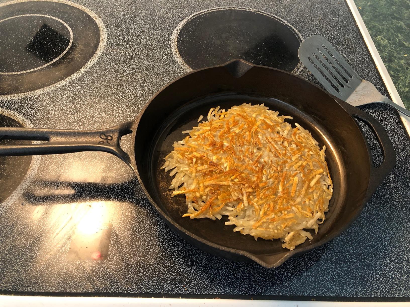 Greater Goods Cast Iron Skillet, Cook Like a Pro with Smooth Milled, Organically Pre-Seasoned Skillet Surface, 12-Inch, Designed in St. Louis customer photo 2