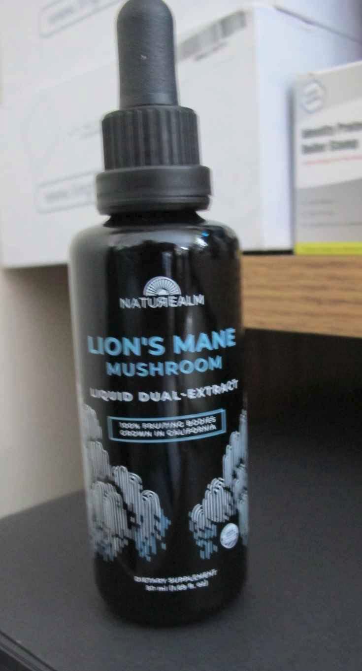 Naturealm Lion's Mane Mushroom Liquid Tincture Supplement - Focus, Memory & Brain Health, Vegan, Non-GMO - Organic Fruiting Bodies, 1 Month Supply customer photo 2
