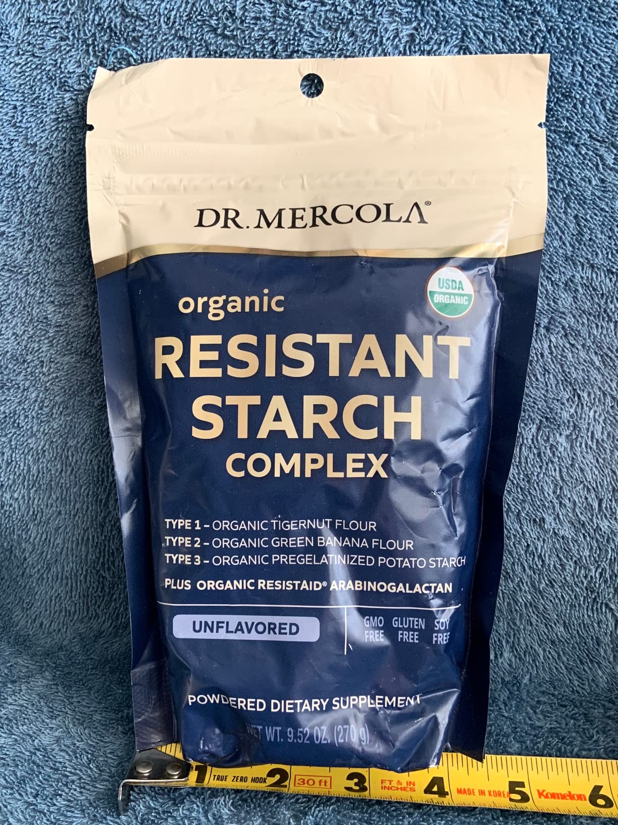 Dr. Mercola Organic Resistant Starch Complex - Supports Gut & Immune Health - Green Banana, Tigernut Flour & Potato - Gluten-Free & Soy-Free - Unflavored - 9.52 oz (30 Servings) customer photo 1
