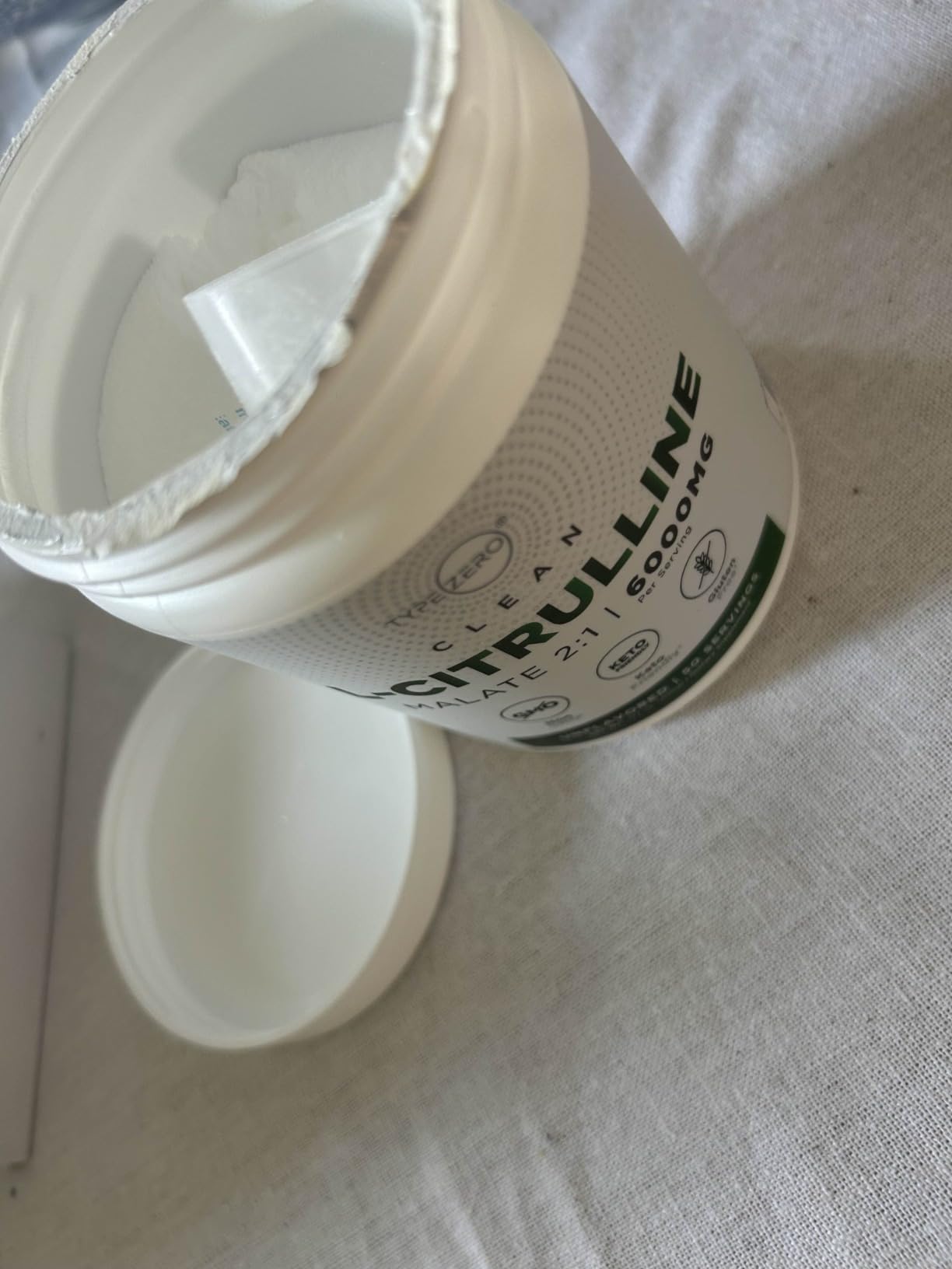 Type Zero L-Citrulline Malate Powder 2:1 6X (300g | 6000mg Per Serving | Unflavored) Ultra Clean L Citrulline, Nitric Oxide Booster, Pre Workout - Nitrous Oxide Vasodilator Supplement customer photo 2