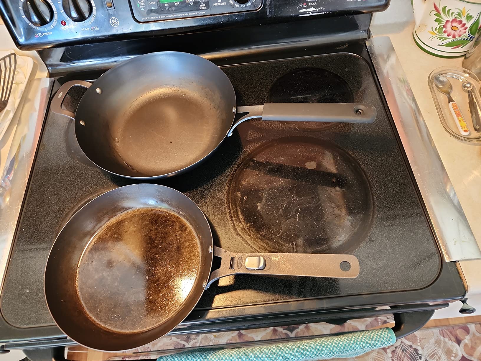 OXO Obsidian Pre-Seasoned Carbon Steel, 12