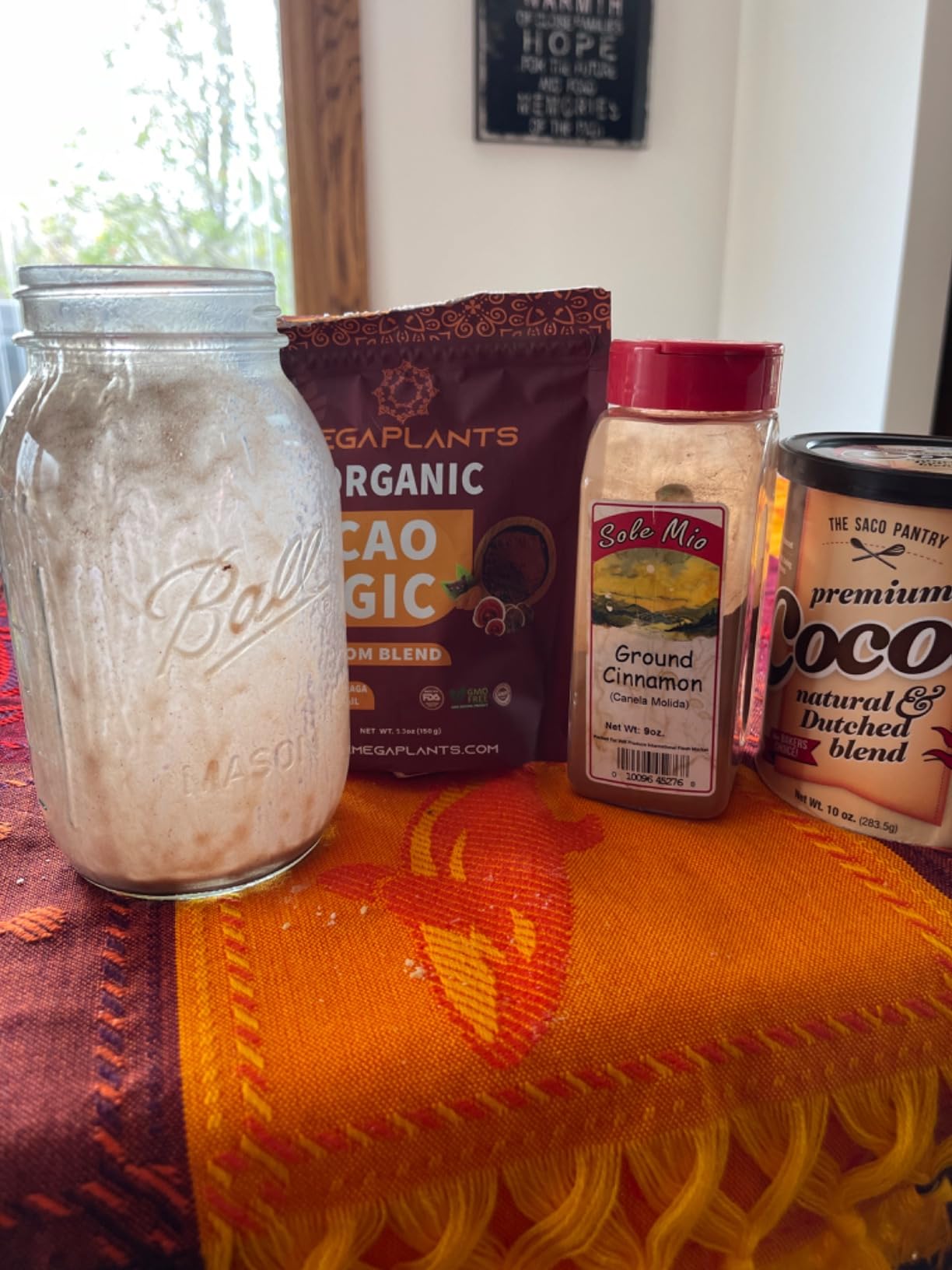 MEGAPLANTS Cacao Magic | Delicious Superfood 5 Mushroom Cacao Powder | Coffee Alternative Mushroom Hot Chocolate for Focus, Clarity, Mood & Energy | Perfect for Lattes, Smoothies and Baked Desserts customer photo 2