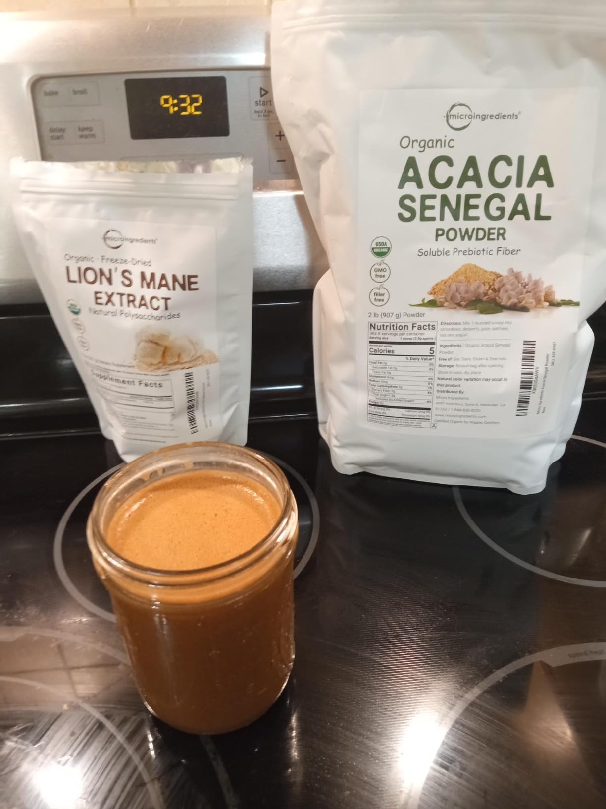 Micro Ingredients Organic Acacia Senegal Fiber Powder, 2 lb | Instant Soluble Fiber | Plant-Based Prebiotic for Gut & Digestive Health | Non-GMO, Gluten-Free, Vegan customer photo 2