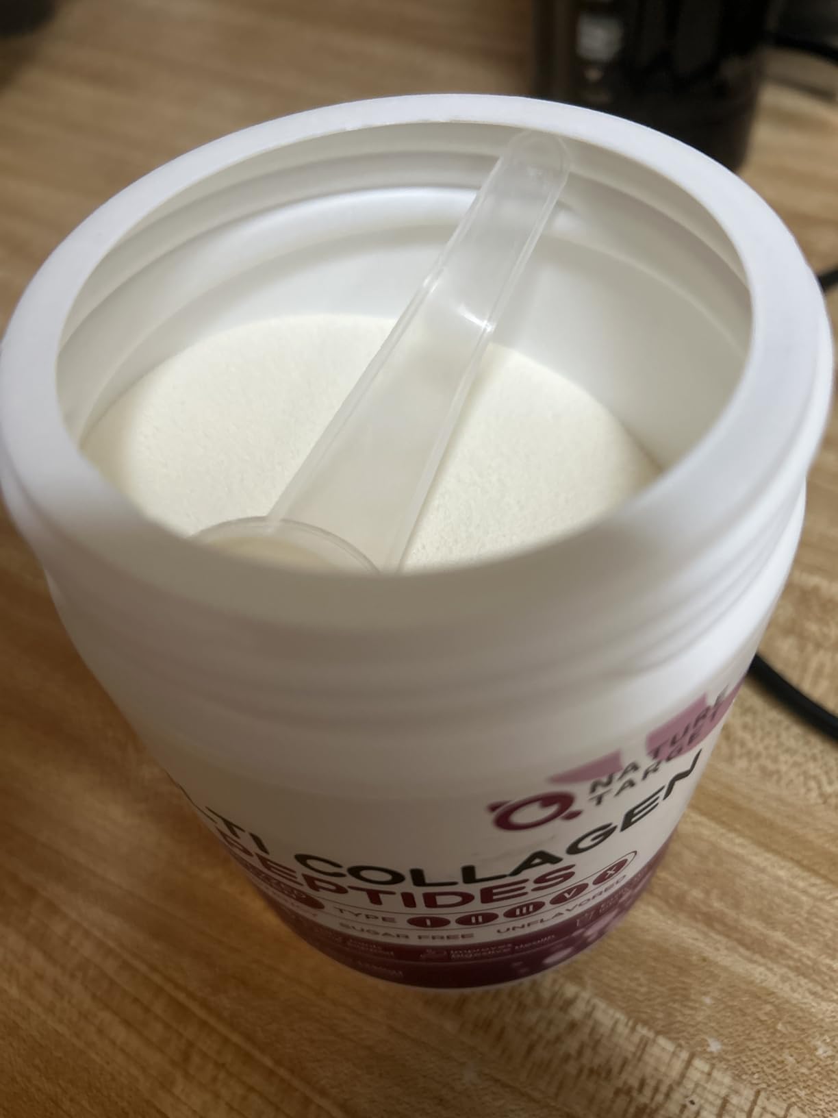 NATURE TARGET Multi Collagen Peptides Powder - Type I, II, III, V, X - Hydrolyzed Collagen Peptides with Vitamin C Hyaluronic Acid, Supports Skin Hair Nail & Joint, Grass-Fed, Non-GMO, 35 Servings customer photo 2