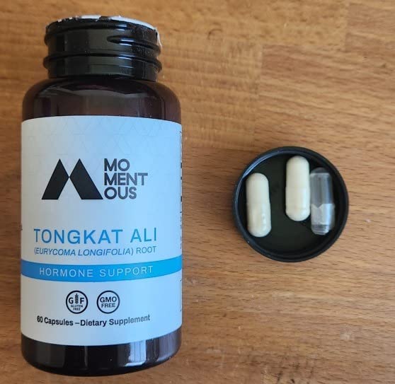 Momentous Tongkat Ali Supplement - Longjack Root Extract Powder for Men & Women - Supports Hormone Balance, Performance, & Mood - Natural Wellness - Informed Sport Certified - 400 mg - 30 Servings customer photo 2