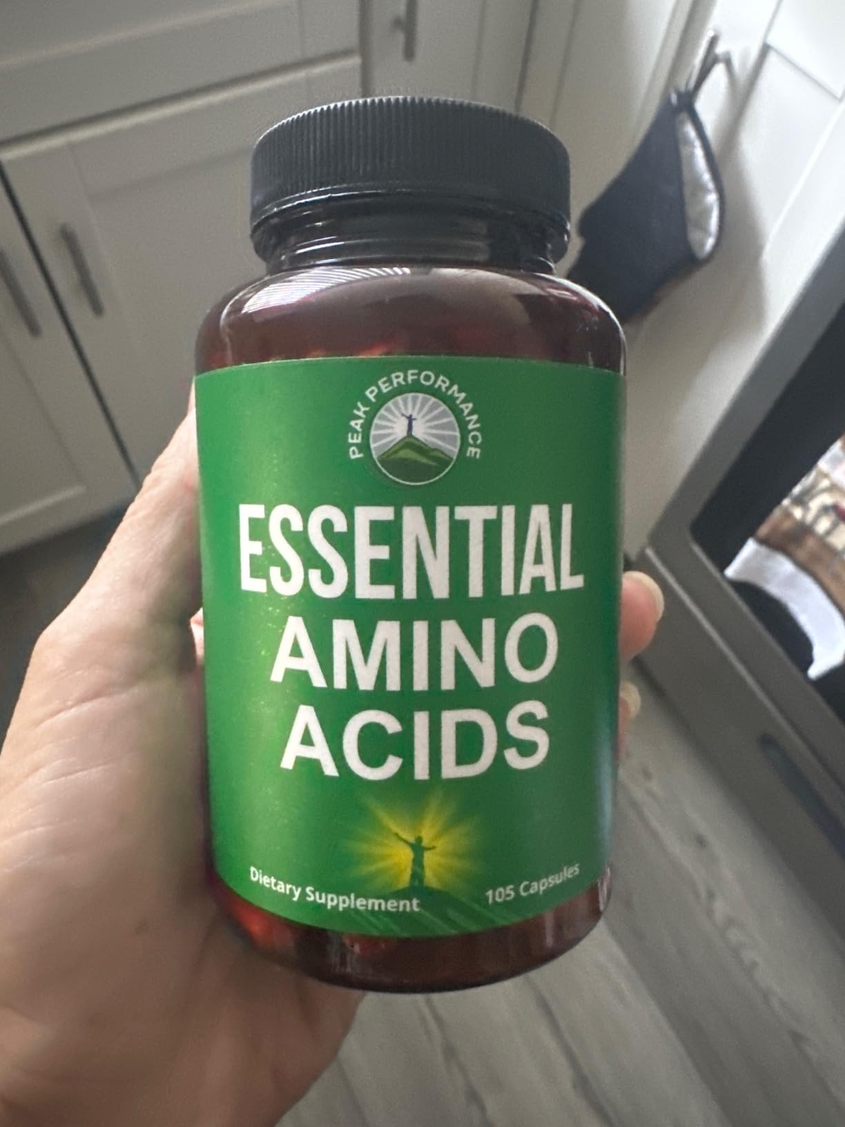 All 9 Essential Amino Acids Supplement. Capsules with 3X More Leucine for Muscle Recovery, Growth. EAA Supplement Better Than BCAA / BCAAS Branched Chain Aminos Acid. USA Tested EAAs for Men + Women customer photo 2