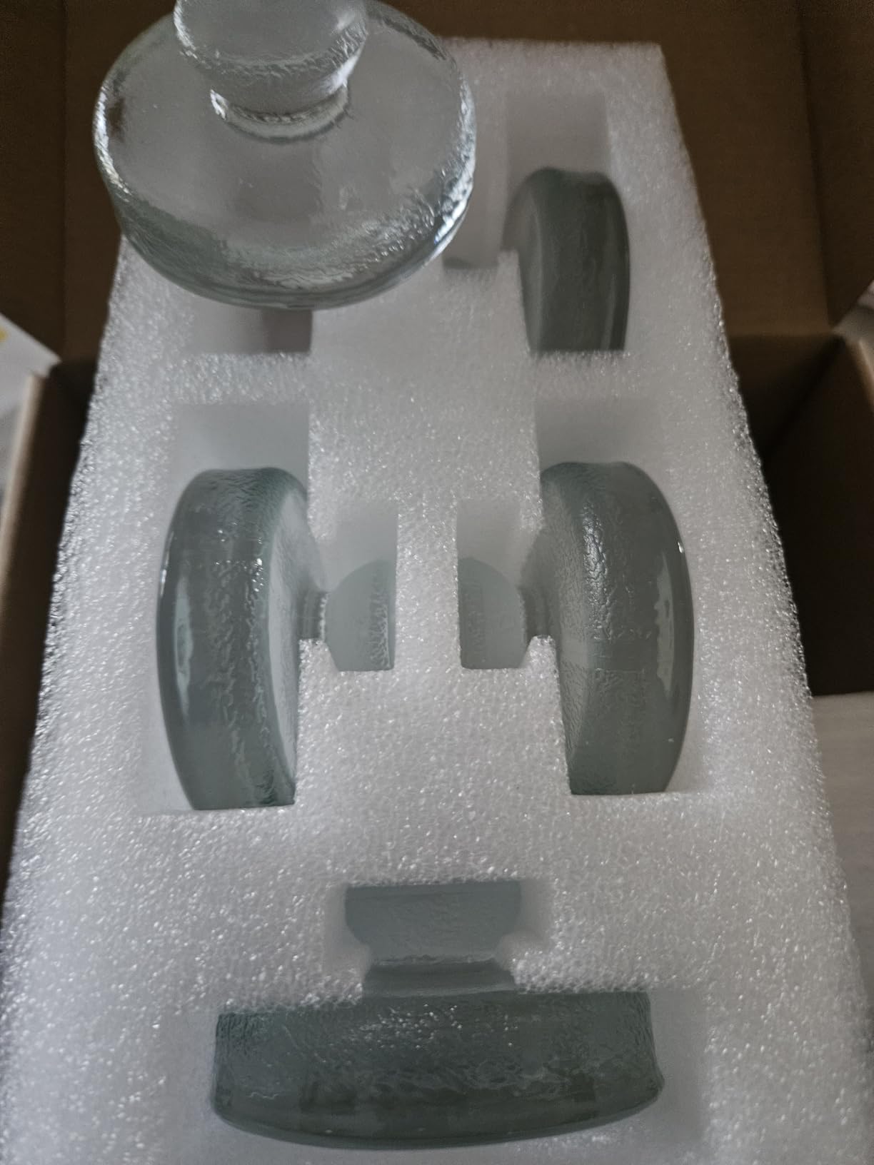 Artcome 10-Pack Glass Fermentation Weights with Easy Grip Handle and Unique Texture Design for Large Wide Mouth Mason Jars customer photo 2