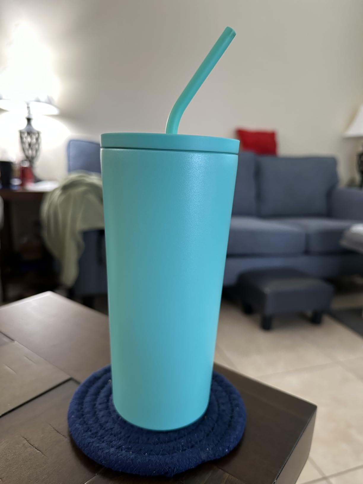 Simple Modern Classic Tumbler with Straw Lid | Insulated Iced Coffee Cup Reusable Stainless Steel Water Bottle Travel Mug | 20oz | Almond Birch customer photo 2