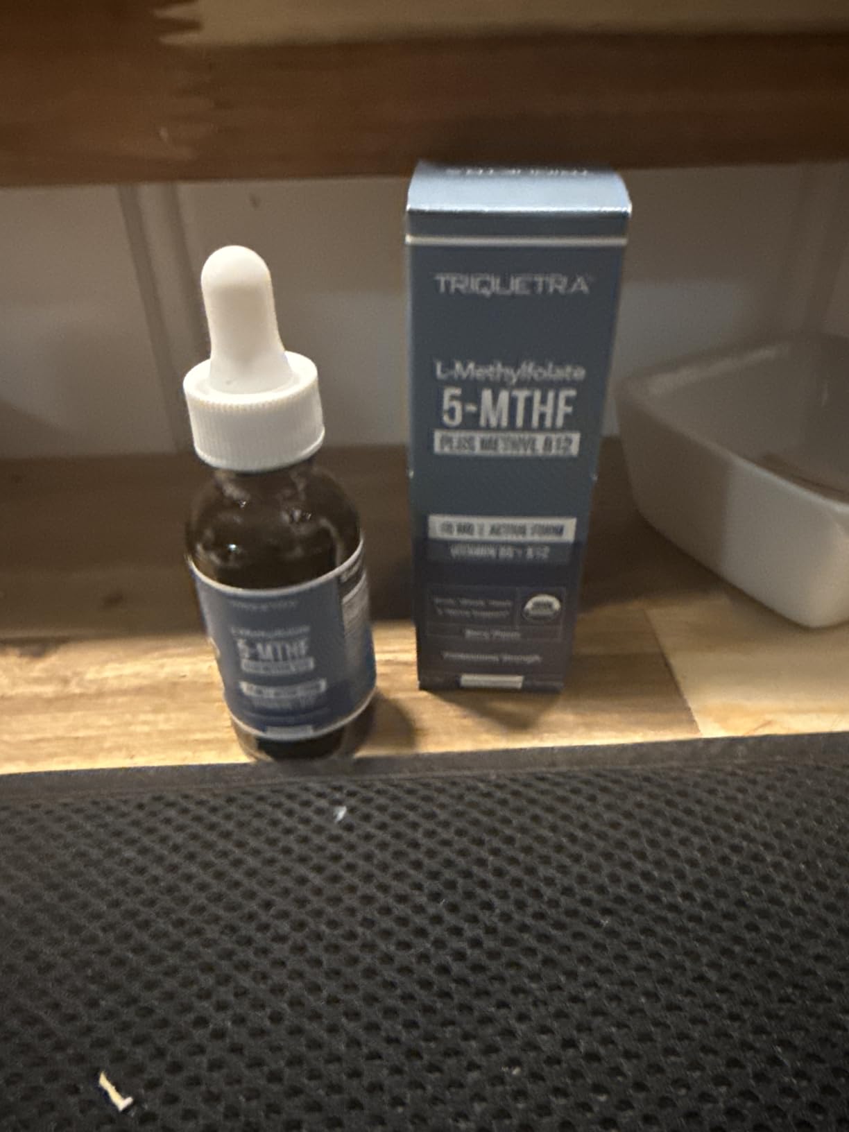 L Methyl Folate 15mg Plus Methyl B12 Cofactor - Organic Berry Flavor, High Potency Liquid Sublingual Active 5-MTHF Form - Supports Mood, Methylation, Cognition - Bioactive Forms Vitamin B9 & B12 (1oz) customer photo 2