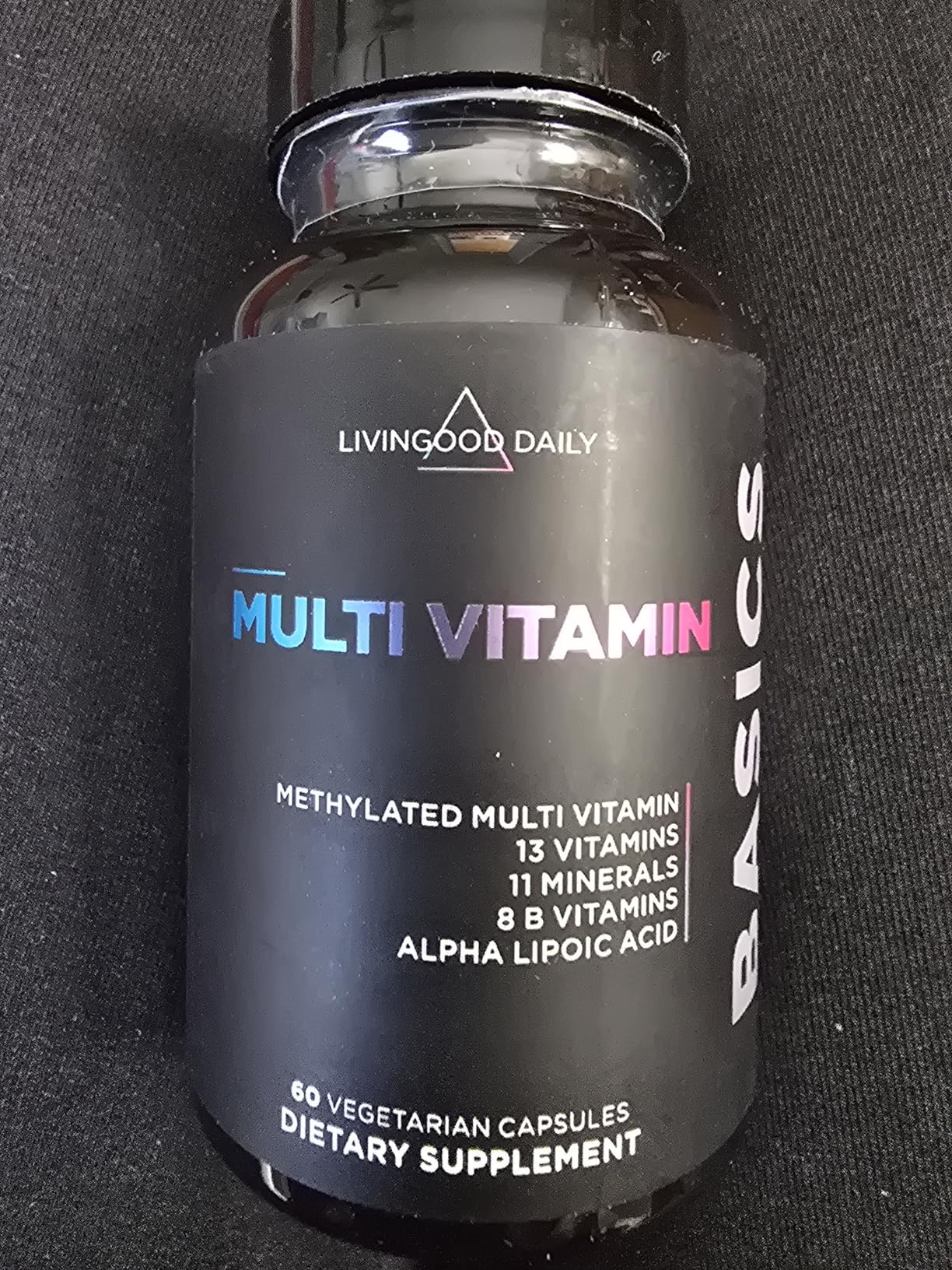 Livingood Daily Methylated Multivitamin for Women and Men, Multi Vitamin Supplement with Alpha Lipoic Acid, B Vitamins, Iron, Zinc and Selenium, Energy, Metabolism and Immune Support, 60 Capsules customer photo 1