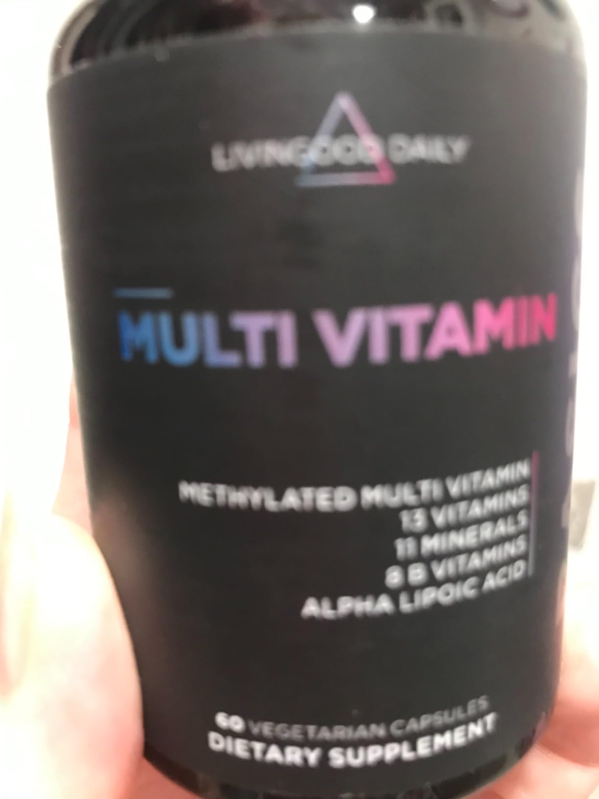 Livingood Daily Methylated Multivitamin for Women and Men, Multi Vitamin Supplement with Alpha Lipoic Acid, B Vitamins, Iron, Zinc and Selenium, Energy, Metabolism and Immune Support, 60 Capsules customer photo 2