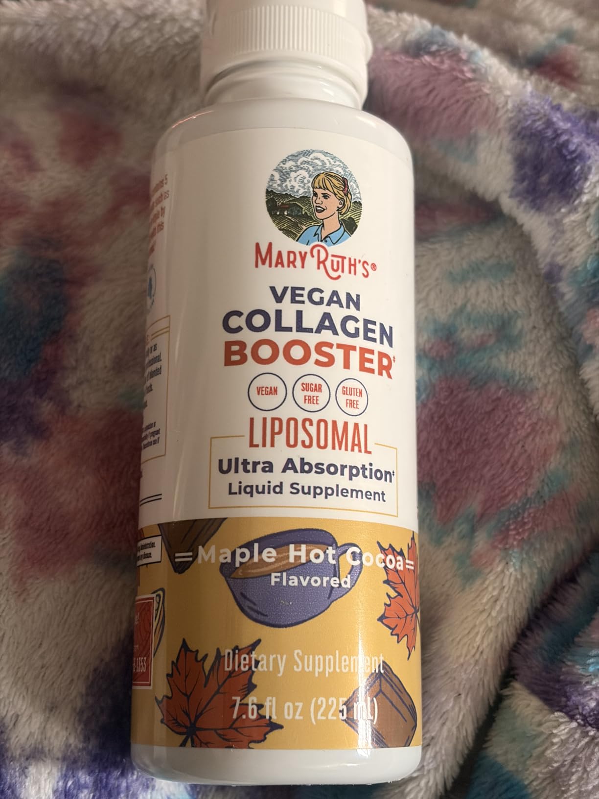 MaryRuth's Vegan Collagen Booster Liposomal | Sugar Free | Liquid Collagen Booster with Vitamin C | 250mg Amino Acids | Skin Care & Joint Support Supplement | Vegan | Non-GMO | Gluten Free | 7.6 Fl Oz customer photo 2