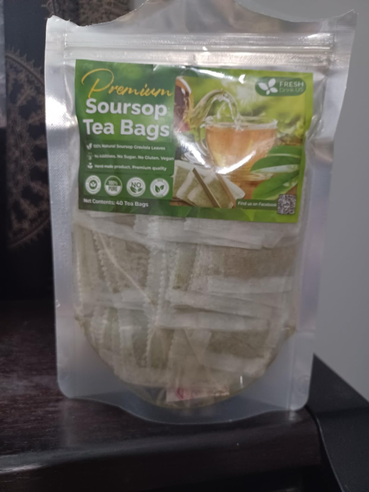 HANDPICK Lemon Balm Tea Bags - 100 Count | 100% Pure & Naturally Dried | Caffeine-Free Herbal Tea with Citrus Flavor & Aroma | Premium Lemon Balm Leaf customer photo 2