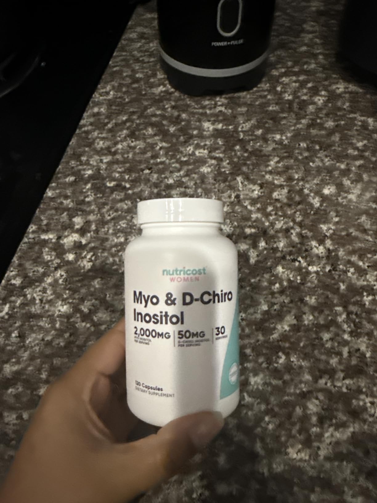 Nutricost Myo Inositol & D-Chiro Inositol for Women 2000mg, 120 Capsules, 2000mg Myo & 50mg D-Chiro Per Serving, 30 Servings, Vegetarian Friendly, Non-GMO & Gluten Free customer photo 2