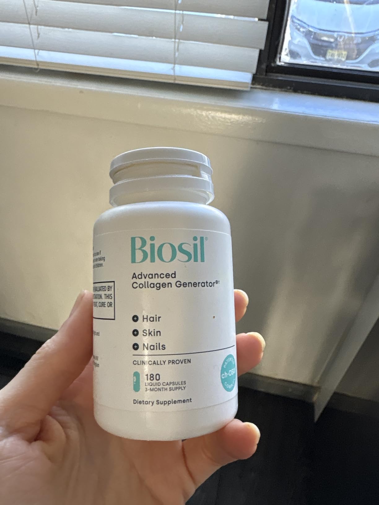 Biosil Collagen Booster Supplement - 60 Vegan Capsules - Patented ch-OSA Activator for Skin, Hair, Nails & Joints - Supports Natural Production - 30-Day Supply customer photo 2